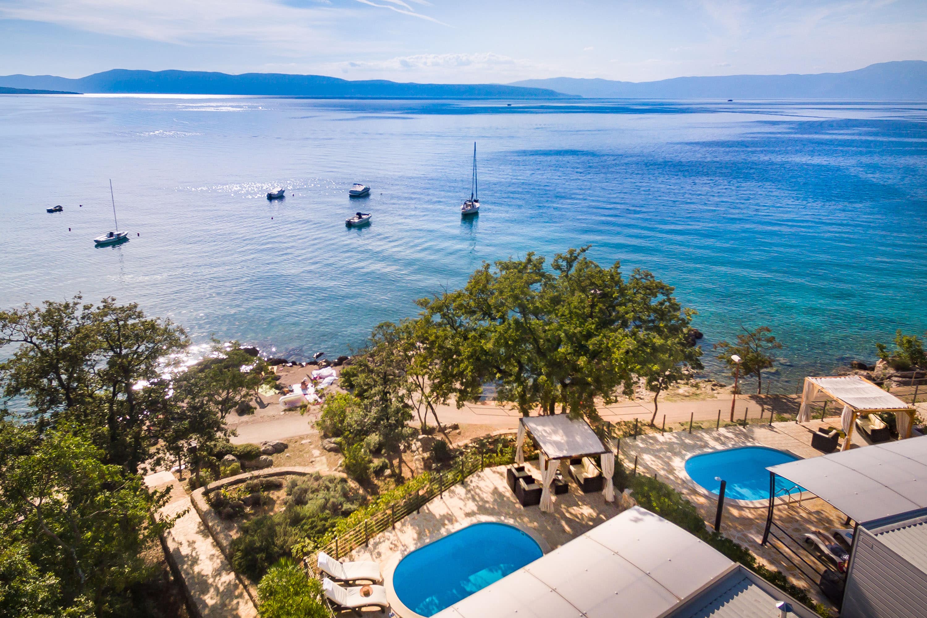 Vakantie naar Aminess Atea Camping Resort in Njivice in Kroatië