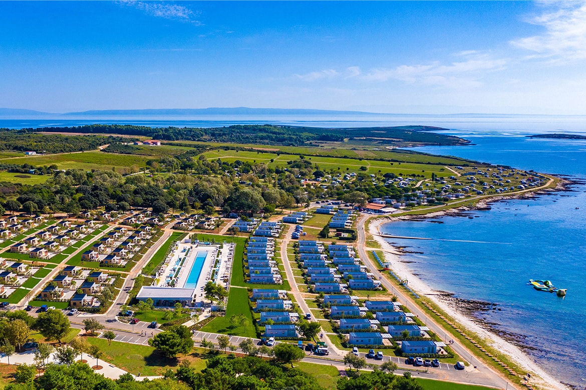 Vakantie naar Arena Grand Kažela Campsite in Istrië in Kroatië