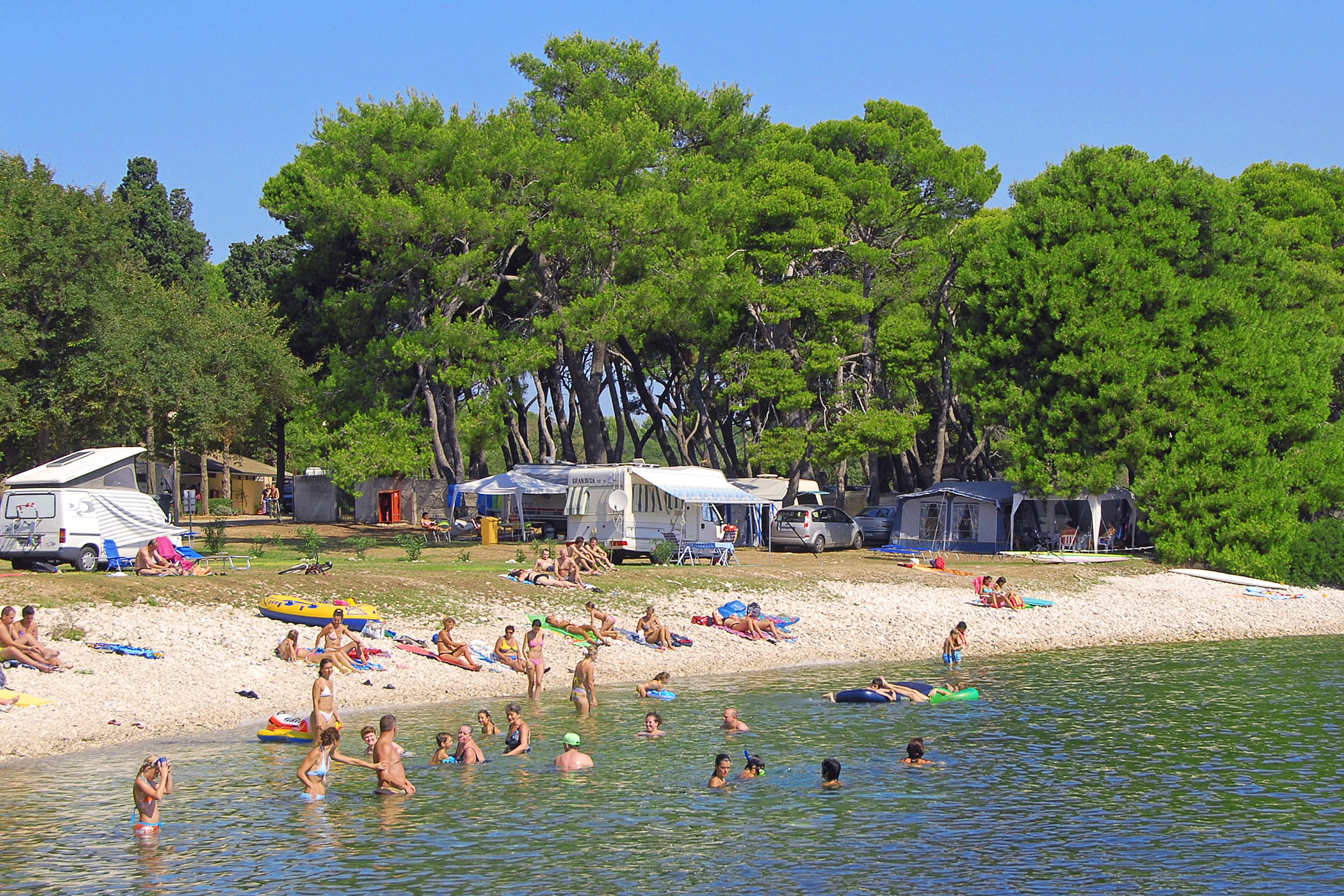 Vakantie naar Arena Stoja Campsite in Pula in Kroatië