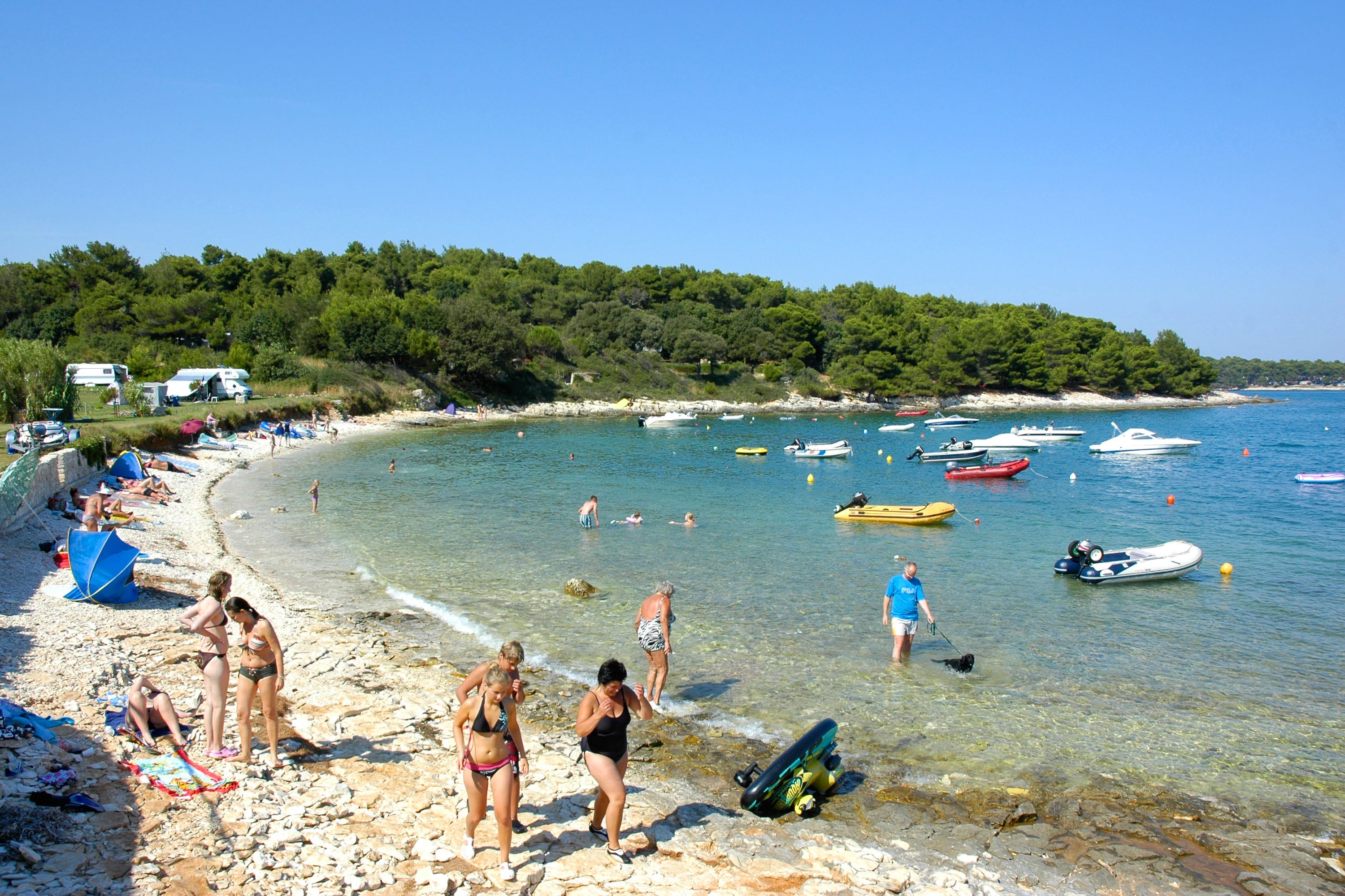 Vakantie naar Arena Stupice Campsite in Premantura in Kroatië