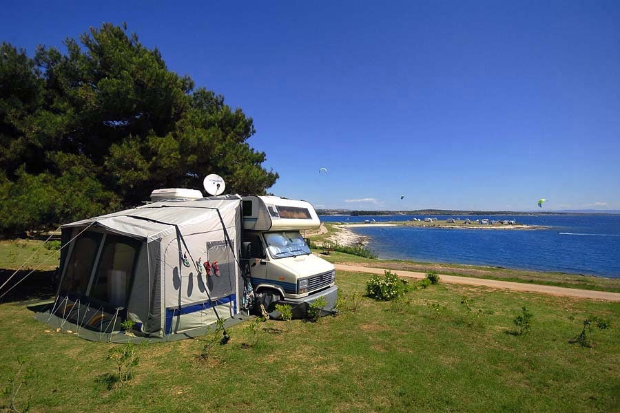 Vakantie naar Arena Stupice Campsite in Istrië in Kroatië