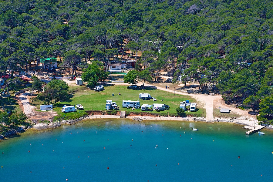 Vakantie naar Arena Tašalera Campsite in Istrië in Kroatië