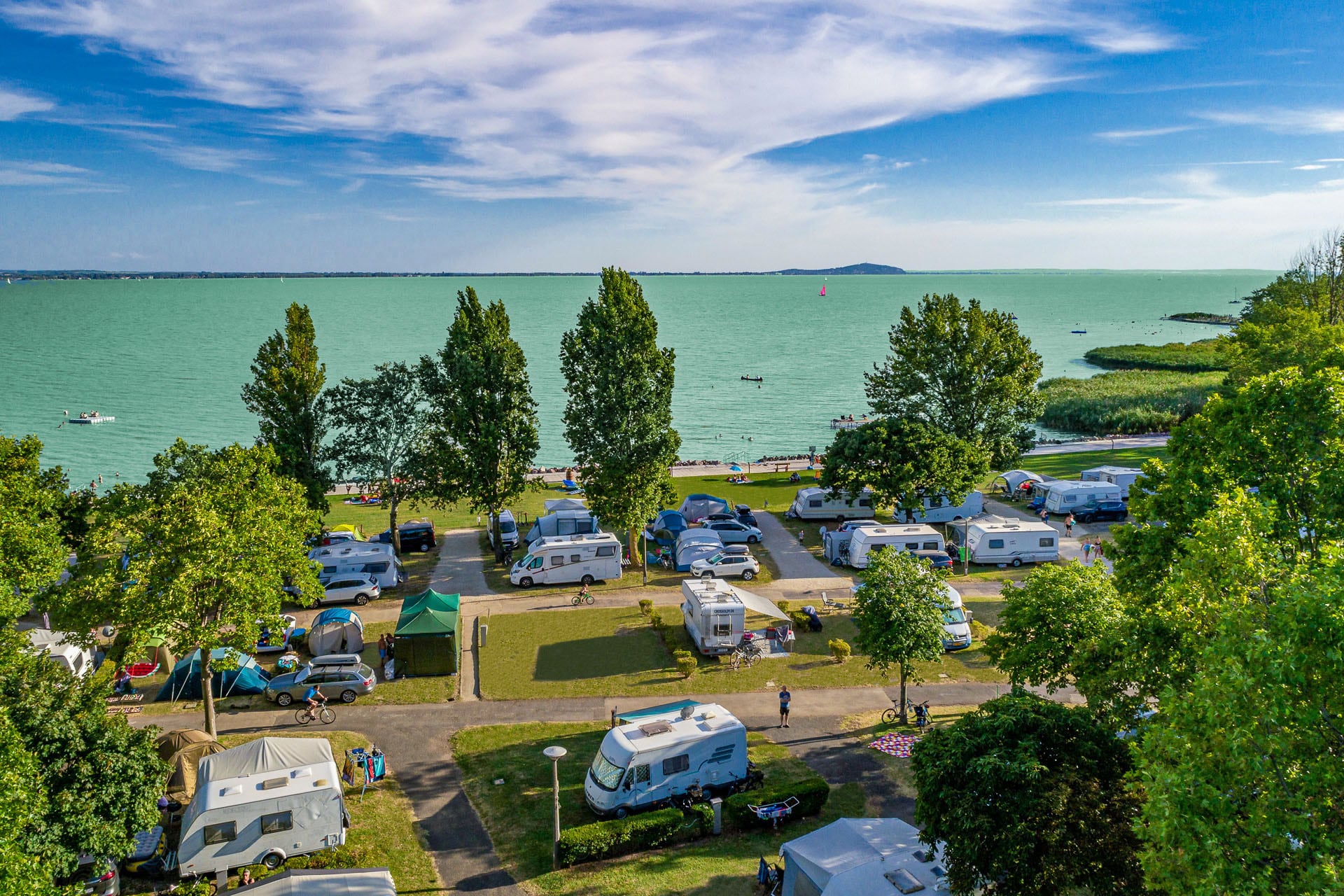 Balatontourist Camping Napfény vanaf € 122,-!