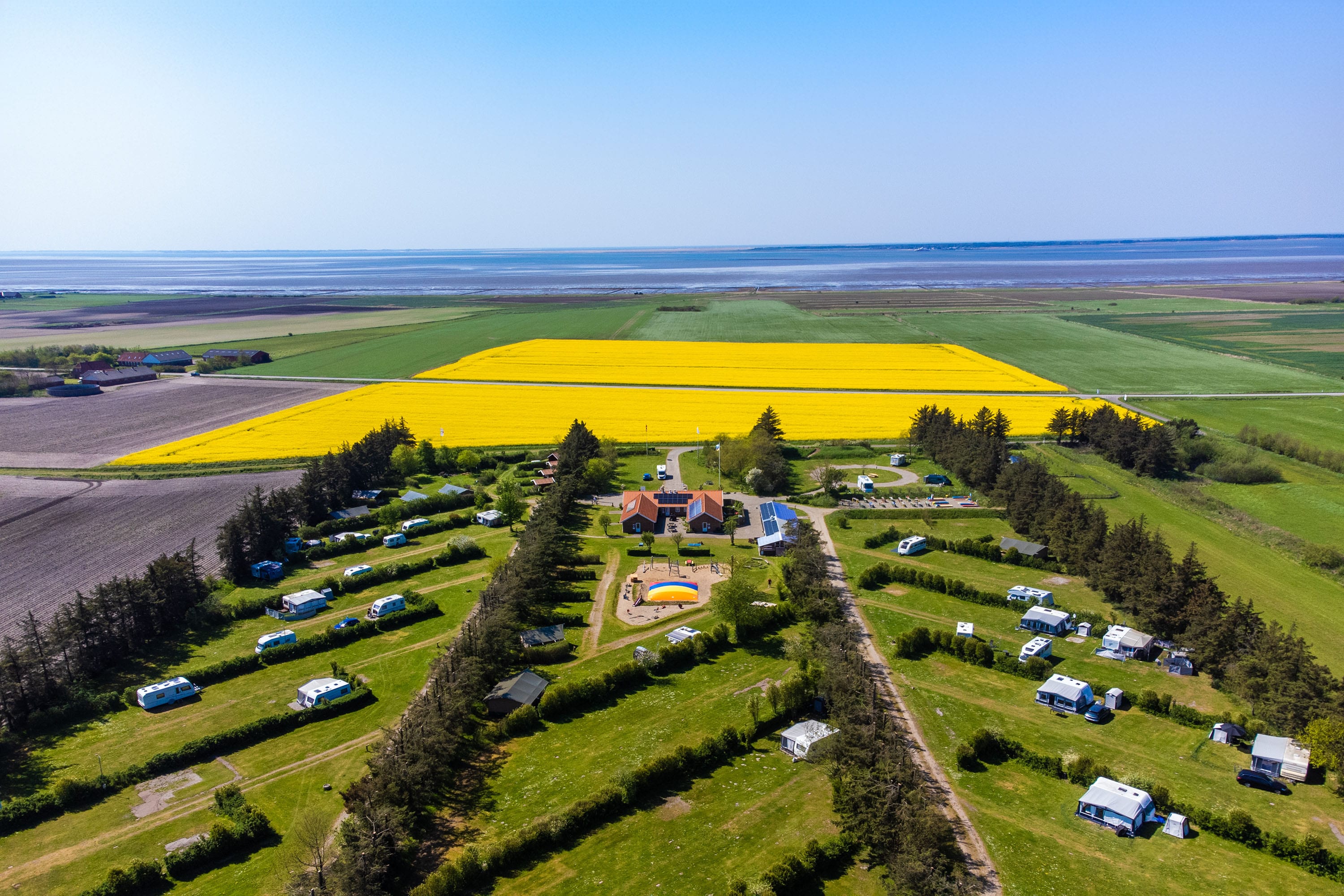 Vakantie naar Ballum Camping in Zuid Denemarken in Denemarken