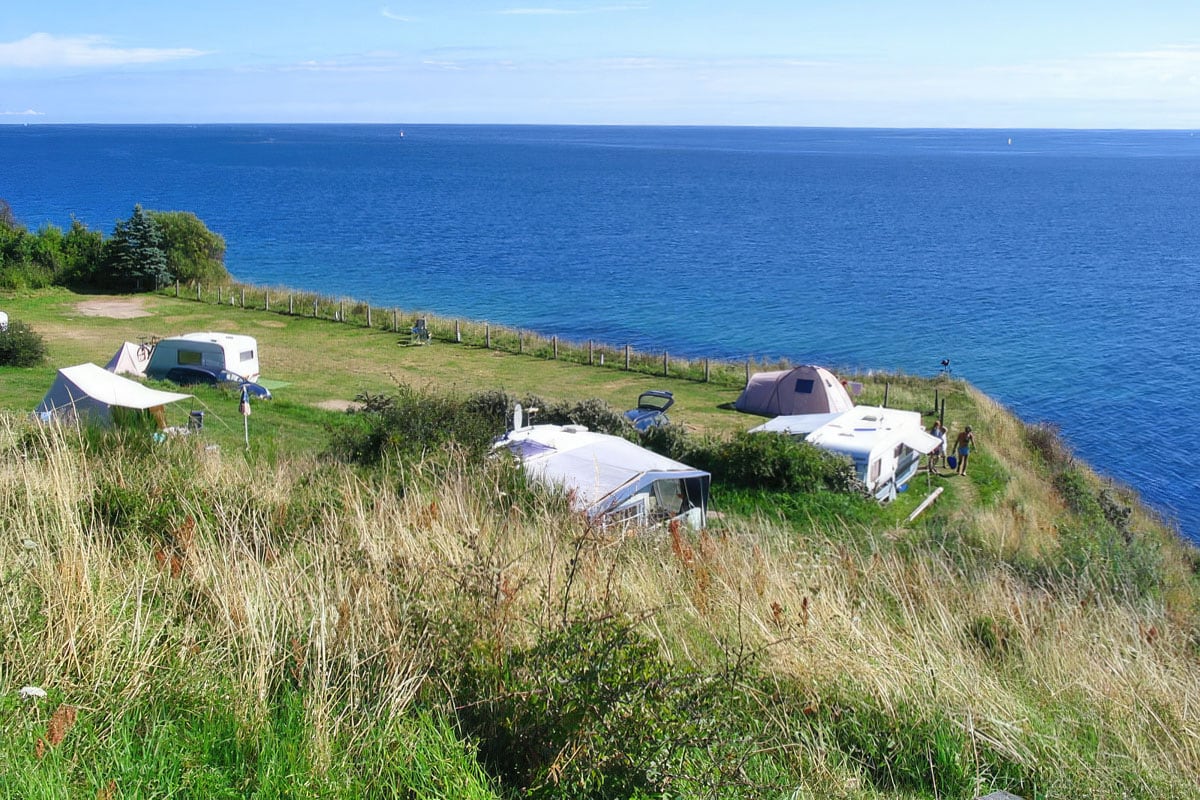 Vakantie naar Blushøj Camping   Ebeltoft in Midden Jutland in Denemarken