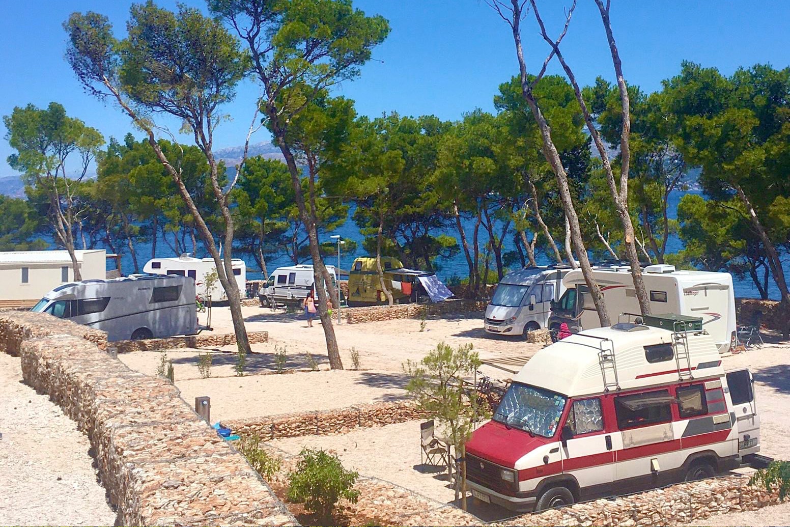 Vakantie naar Boutique Camping Bunja in Supetar in Kroatië