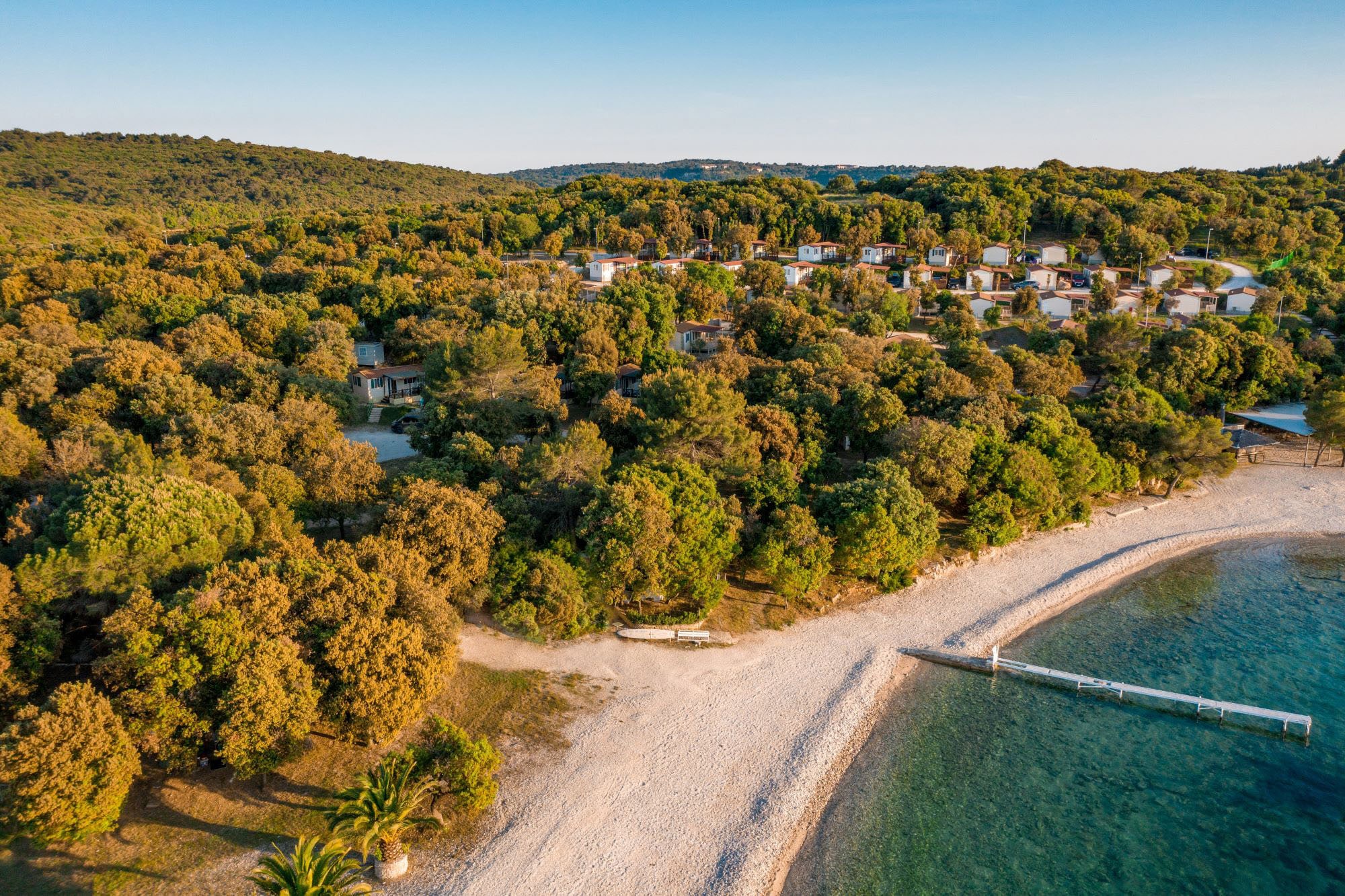 Vakantie naar Brioni Sunny Camping in Pula in Kroatië