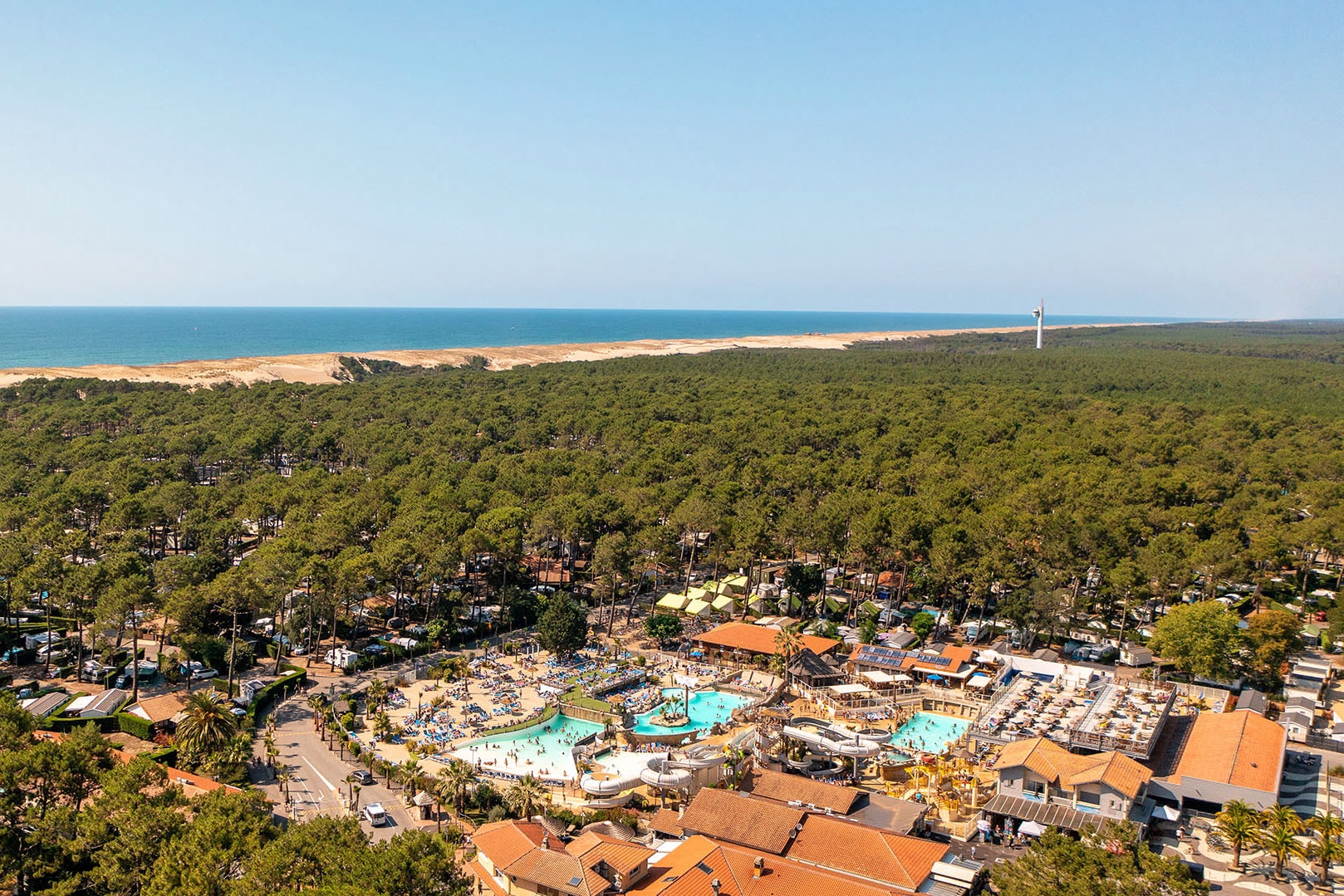 Vakantie naar Camp. Village Resort & Spa Le Vieux Port in Landes in Frankrijk