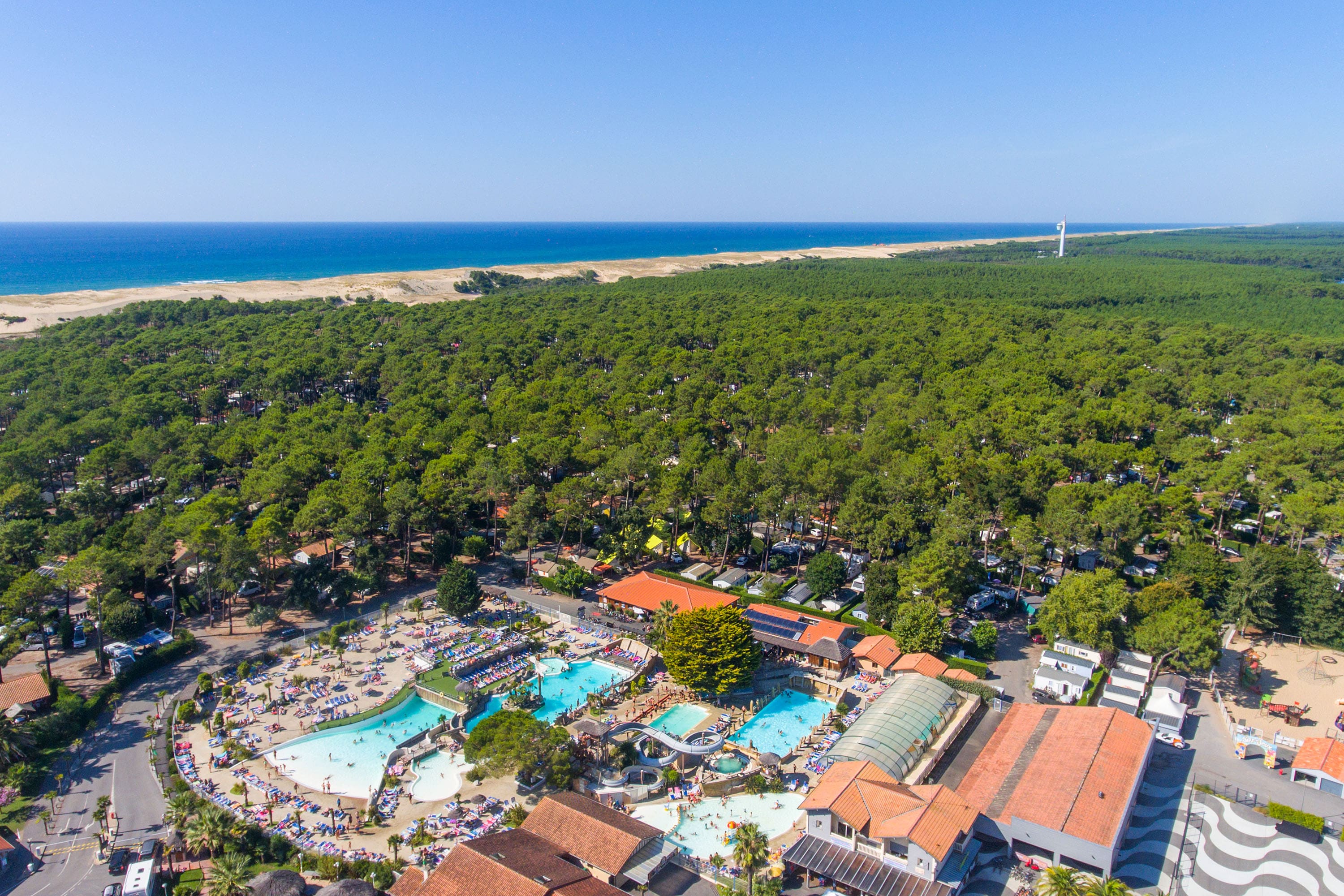 Vakantie naar Camp. Village Resort & Spa Le Vieux Port in Messanges in Frankrijk