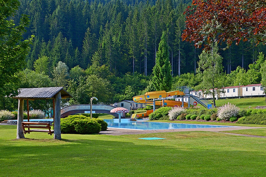 Vakantie naar Camping Am Waldbad in Karinthië in Oostenrijk