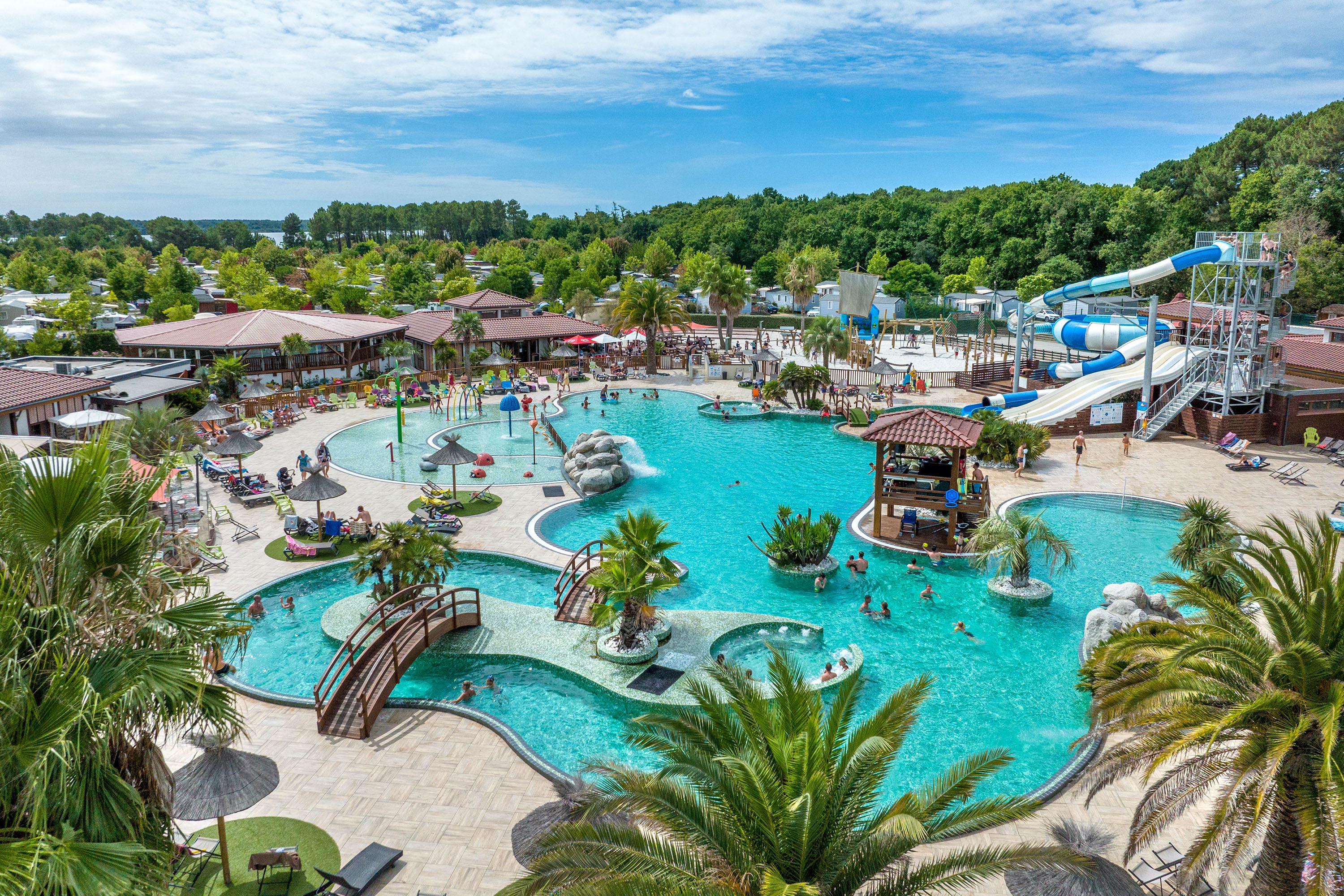 Vakantie naar Camping Au Lac de Biscarrosse   Ciela Village in Landes in Frankrijk