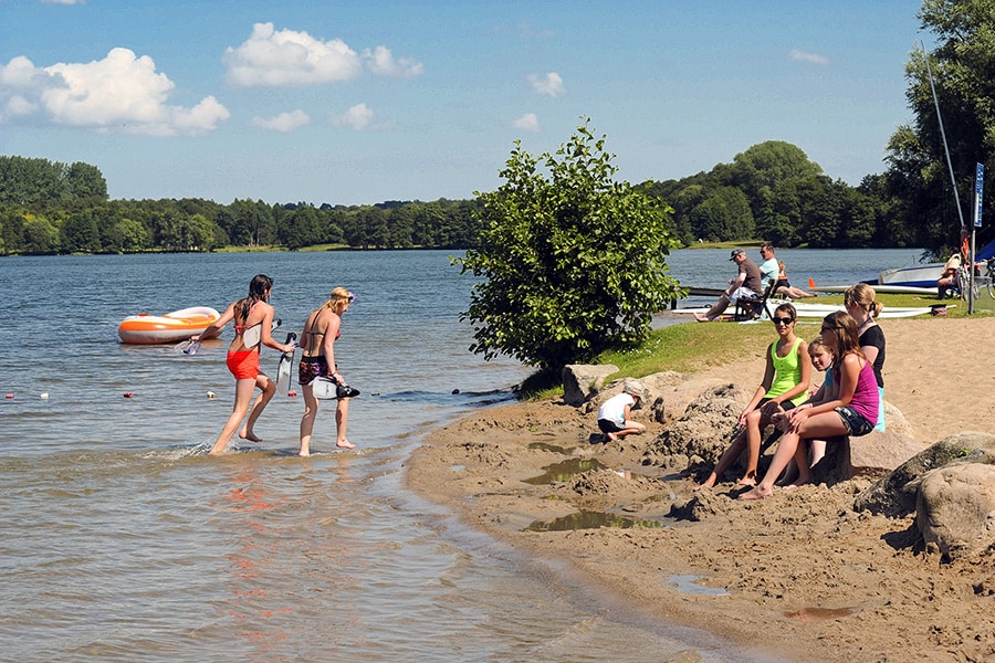 Vakantie naar Camping Augstfelde Vierer See in Sleeswijk Holstein in Duitsland