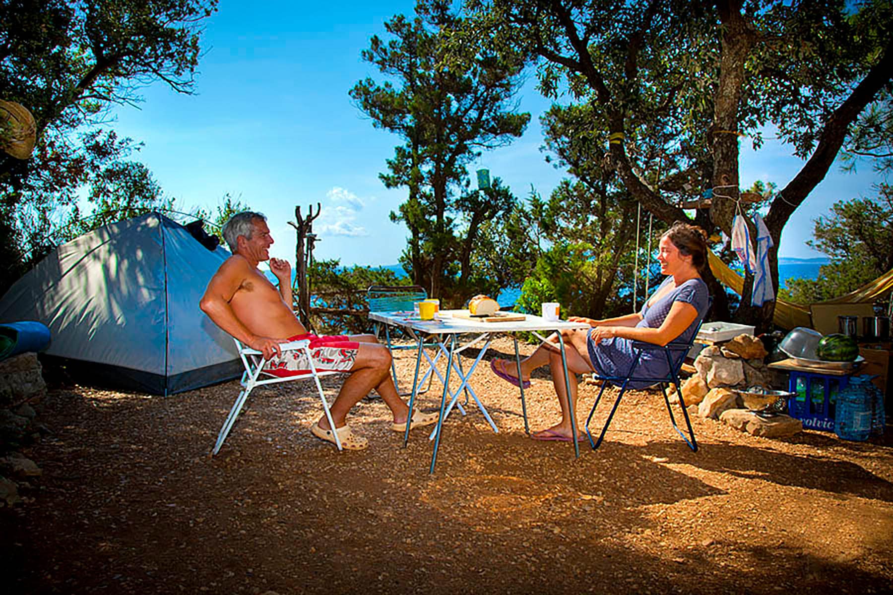 Vakantie naar Camping Baldarin FKK in Primorje Gorski Kotar in Kroatië