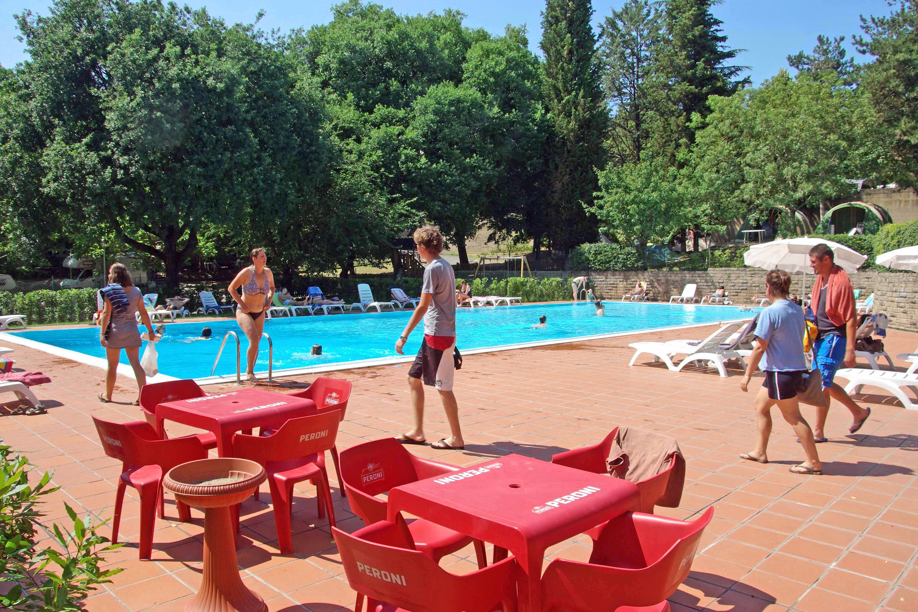 Vakantie naar Camping Colleverde Siena in Siena in Italië