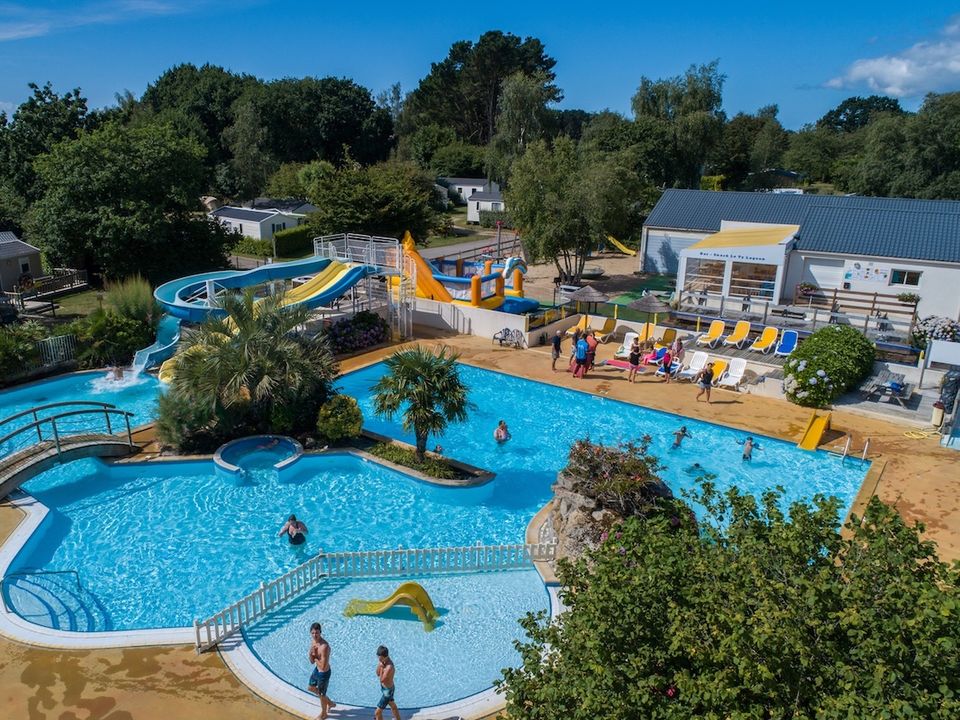 Vakantie naar Camping de La Piscine in Fouesnant in Frankrijk