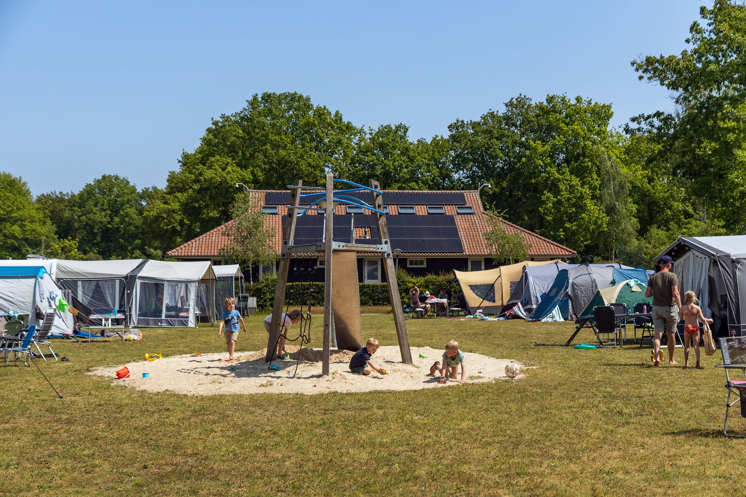 Vakantie naar Camping De Vossenburcht in Overijssel in Nederland