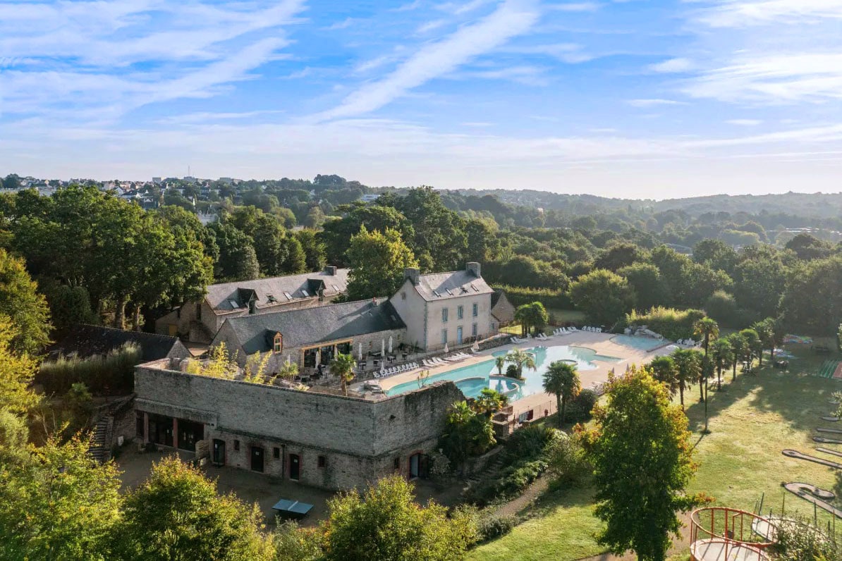 Vakantie naar Camping Domaine de L'Orangerie de Lanniron in Quimper in Frankrijk