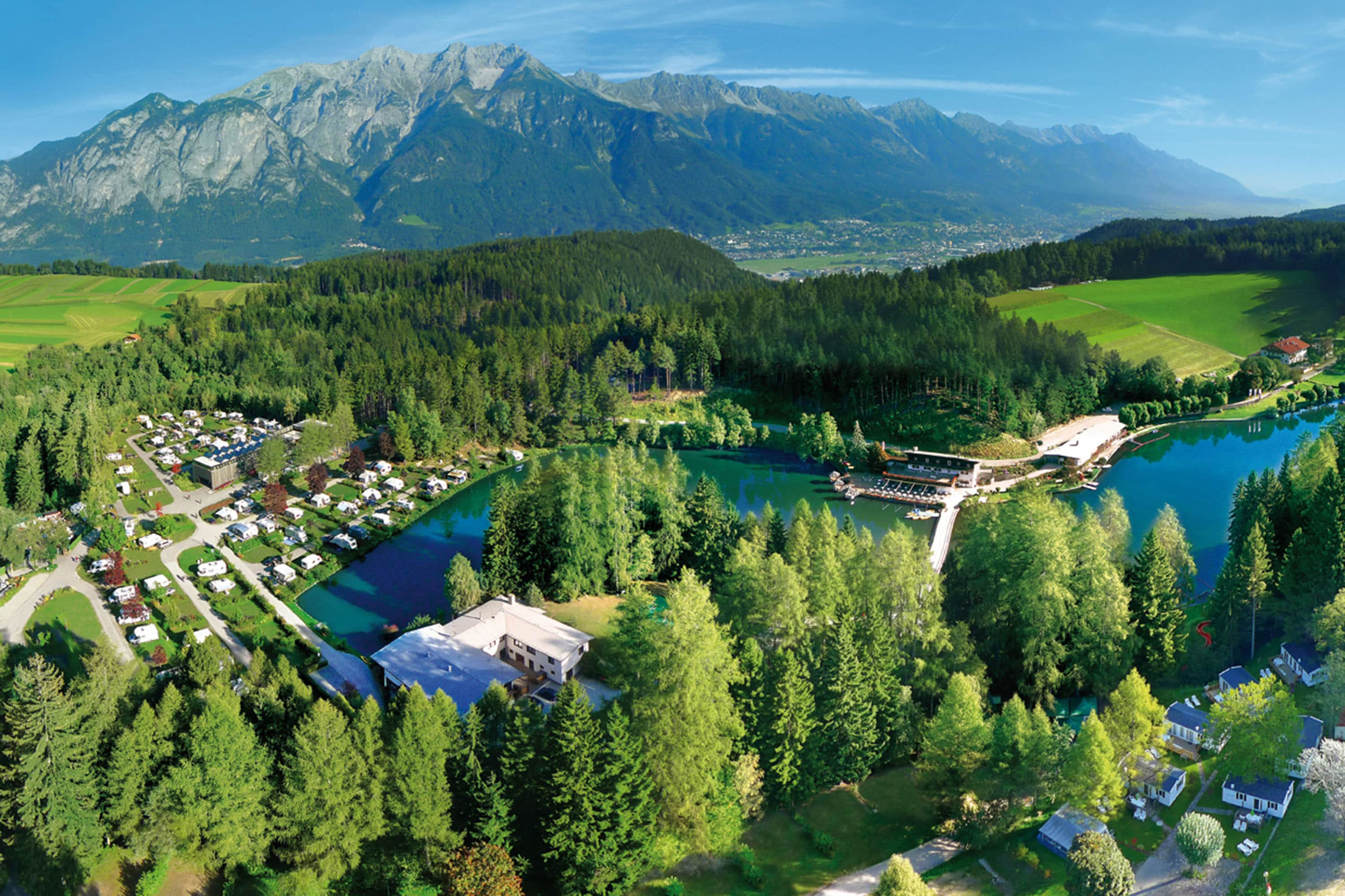 Vakantie naar Camping Ferienparadies Natterer See in Tirol in Oostenrijk