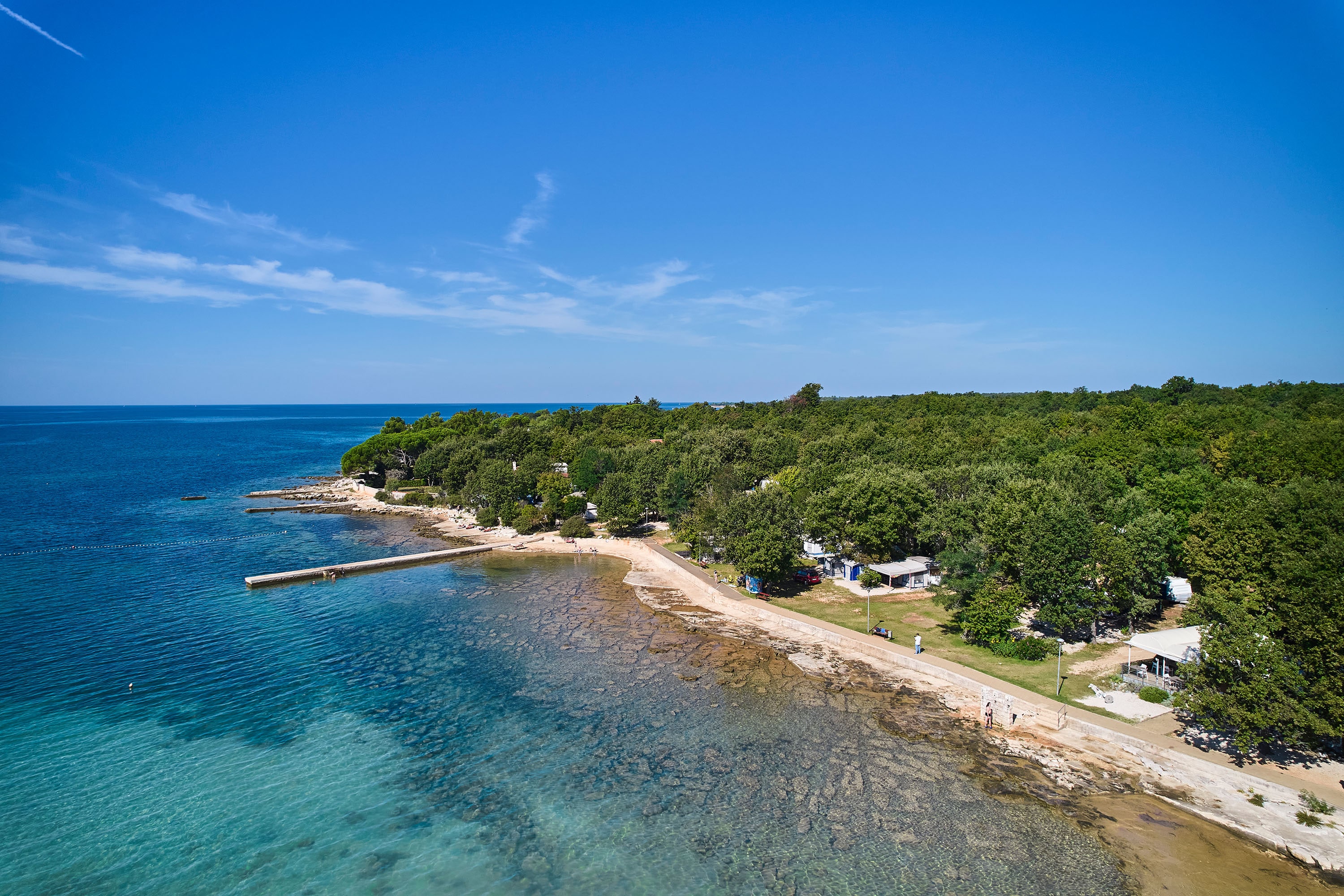 Vakantie naar Camping Finida in Istrië in Kroatië