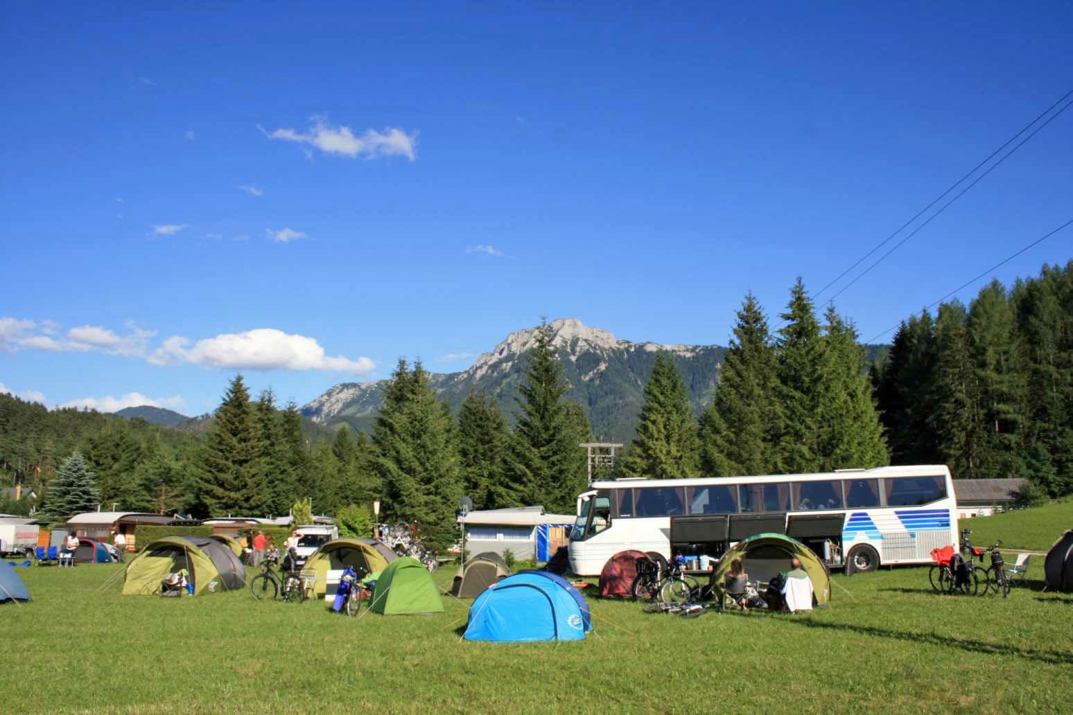 Vakantie naar Camping Gippelblick Kernhof in Neder Oostenrijk in Oostenrijk