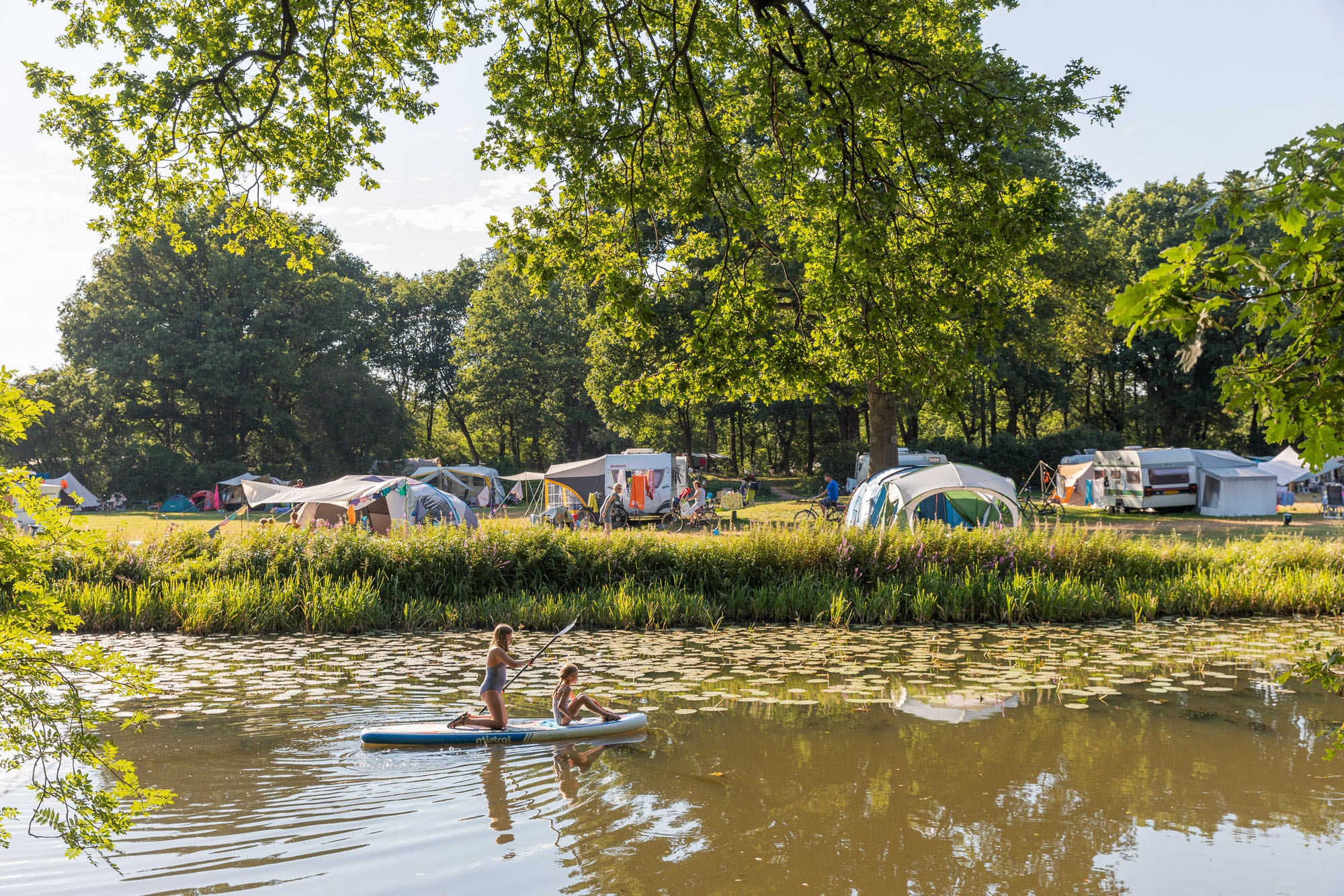 Vakantie naar Camping Huttopia De Roos in Overijssel in Nederland