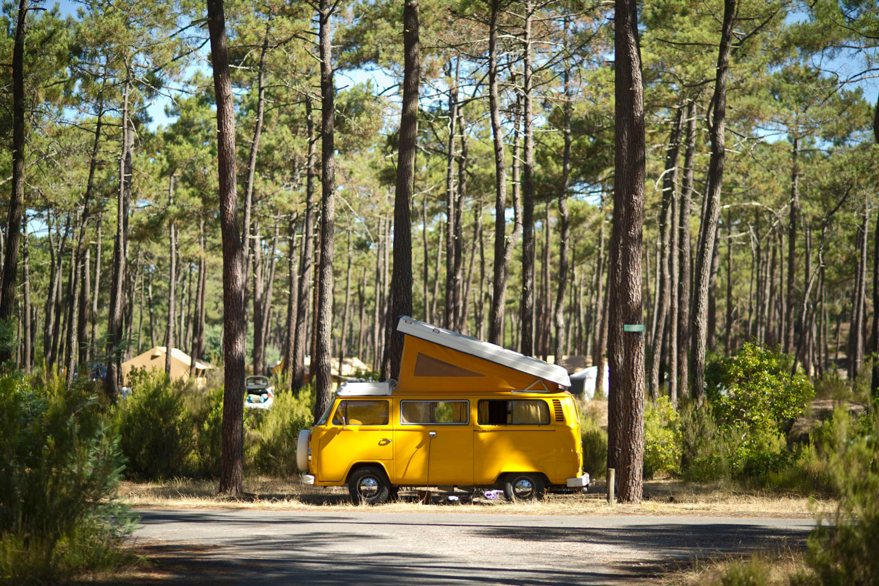 Vakantie naar Camping Huttopia Lac de Carcans in Gironde in Frankrijk