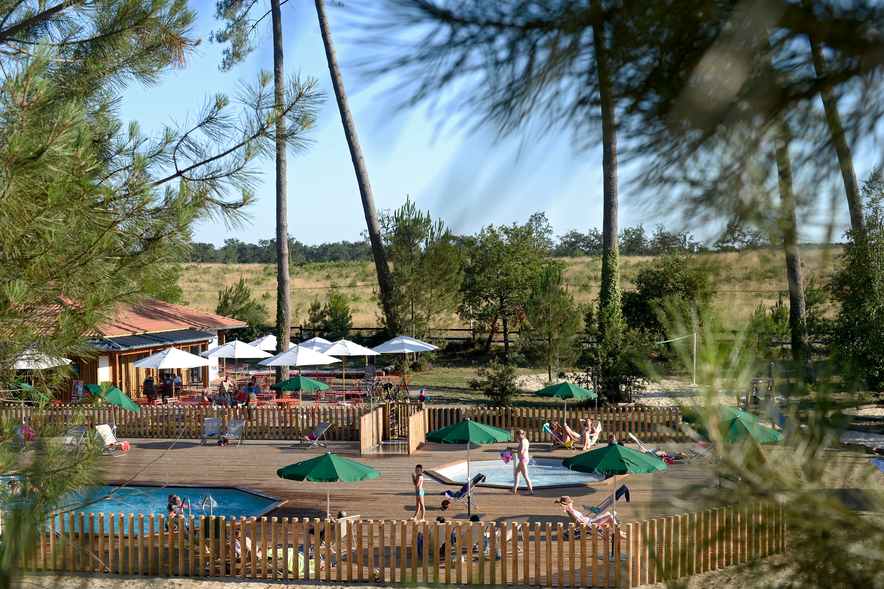 Vakantie naar Camping Huttopia Landes Sud in Landes in Frankrijk