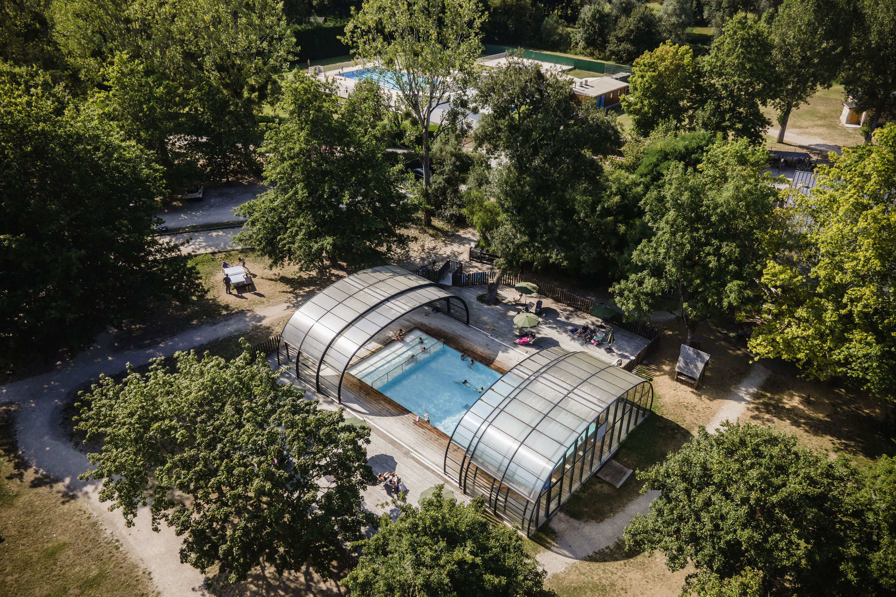 Vakantie naar Camping Huttopia Les Châteaux in Loir Et Cher in Frankrijk