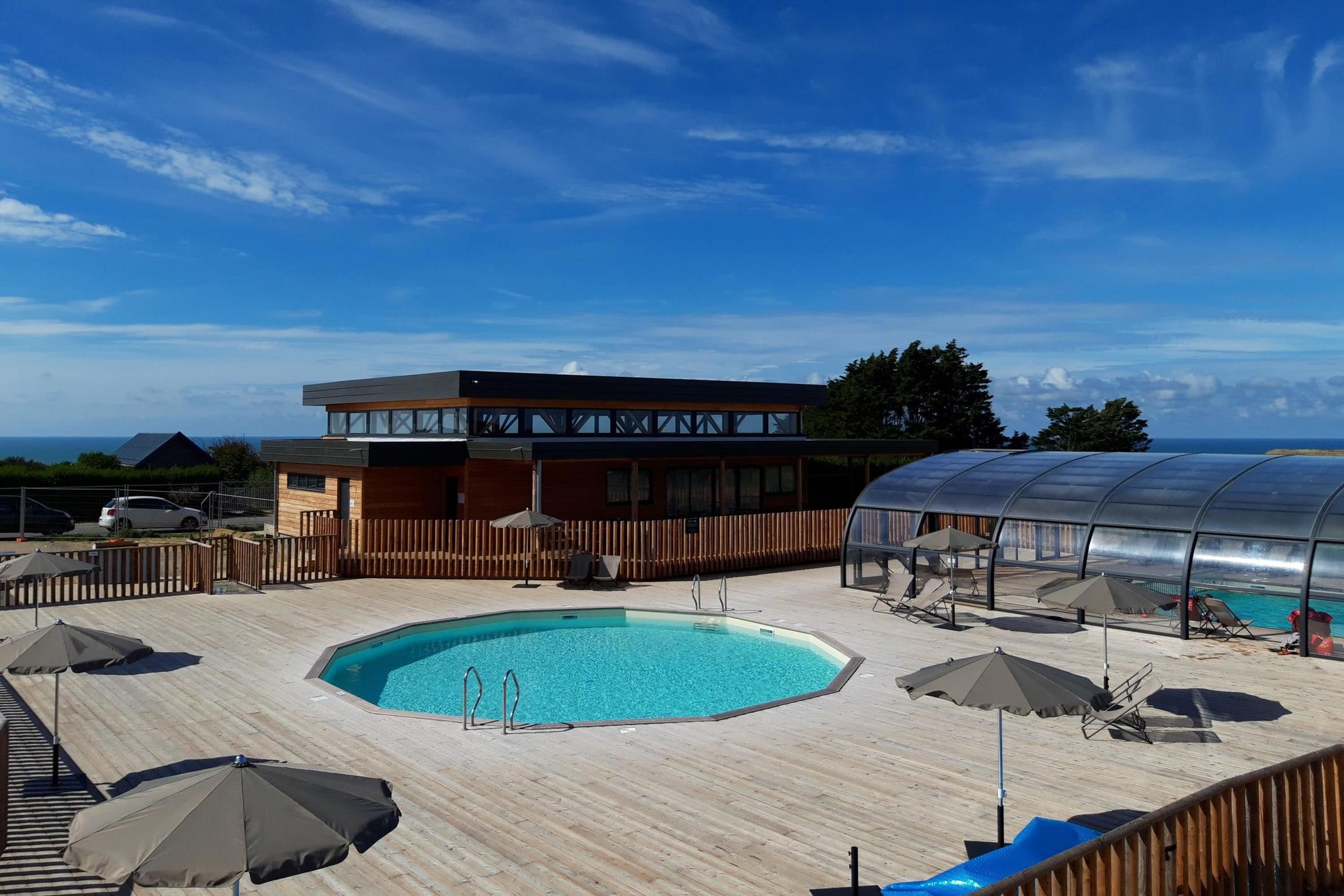 Vakantie naar Camping Huttopia Les Falaises   Normandie in Seine Maritime in Frankrijk