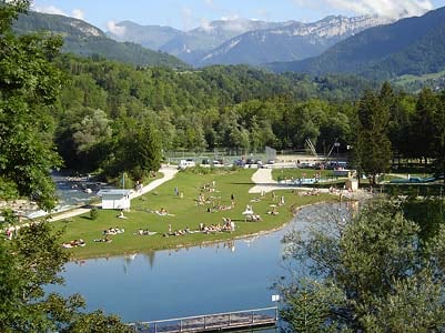 Vakantie naar Camping l'Île du Chéran in Savoie in Frankrijk