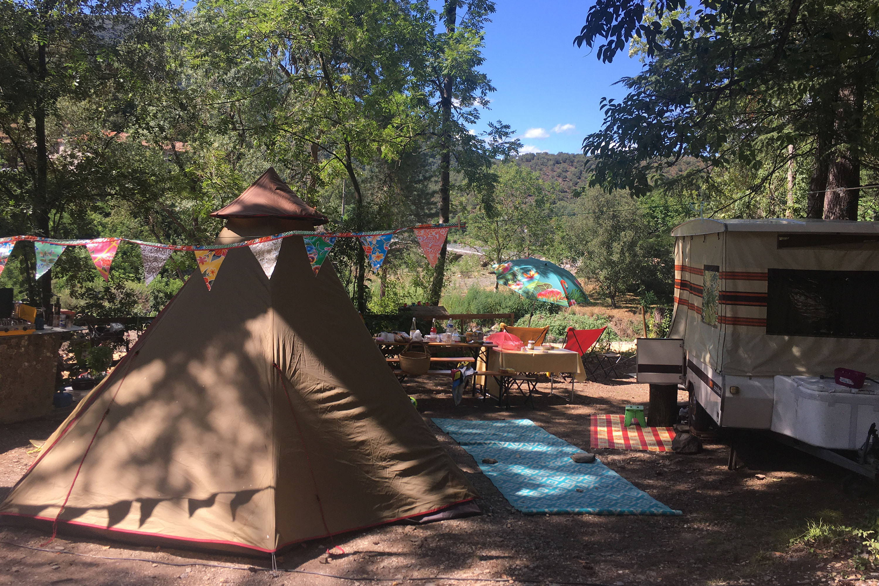 Vakantie naar Camping La Corconne in Gard in Frankrijk