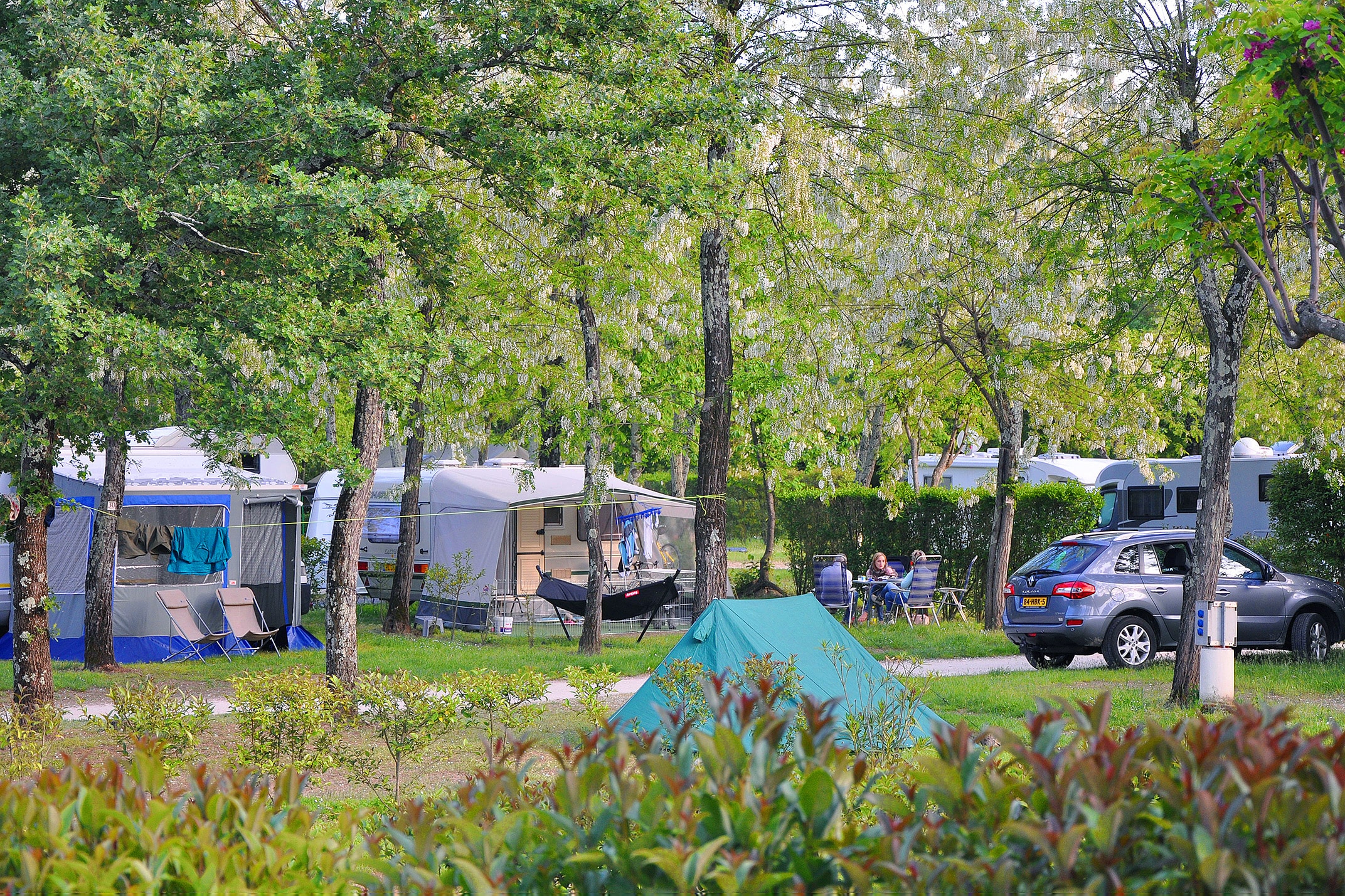 Vakantie naar Camping La Digue in Ardèche in Frankrijk