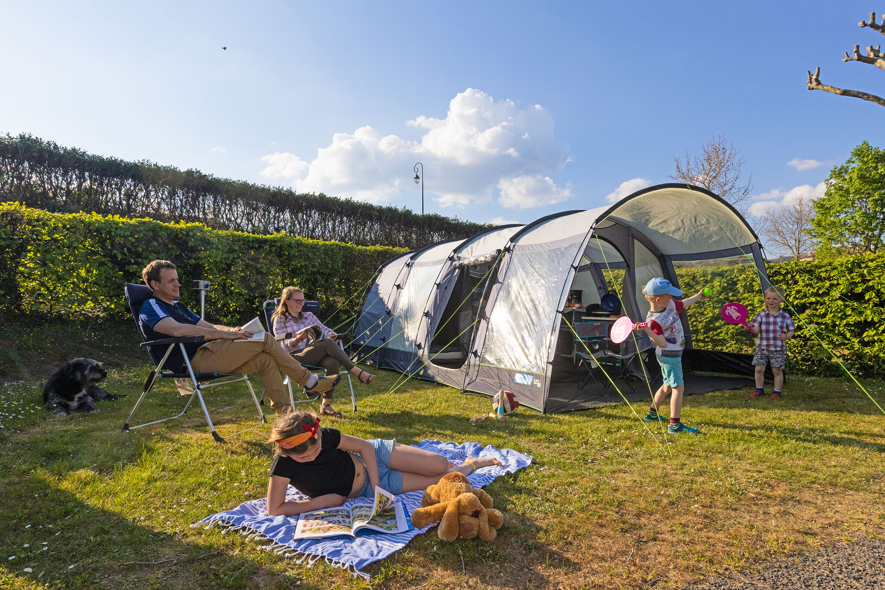 Vakantie naar Camping La Grappe Fleurie in Rhône in Frankrijk