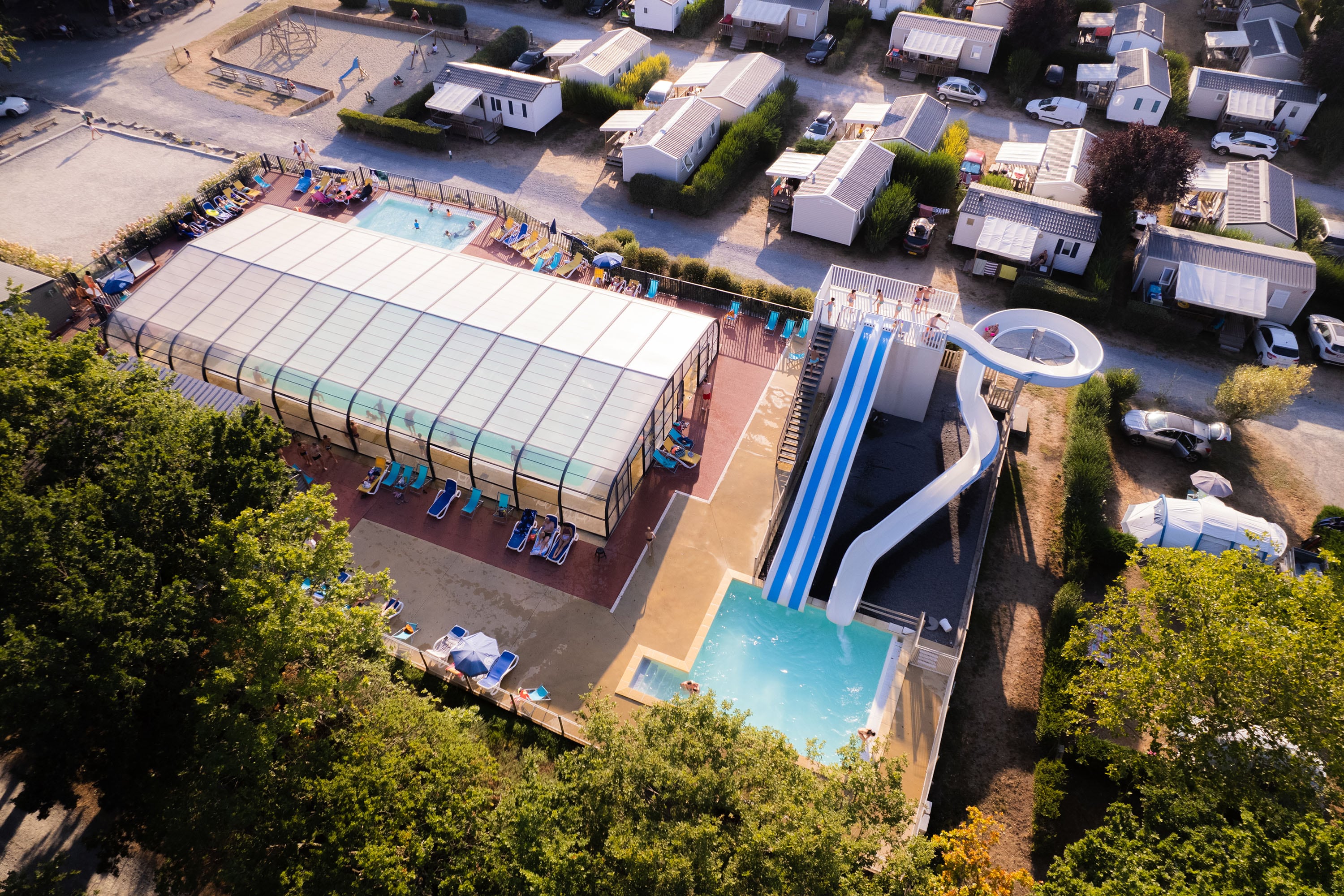 Vakantie naar Camping Le Domaine de Bréhadour in Loire Atlantique in Frankrijk