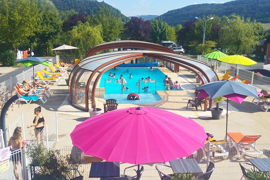 Vakantie naar Camping Les Calquières in Aveyron in Frankrijk