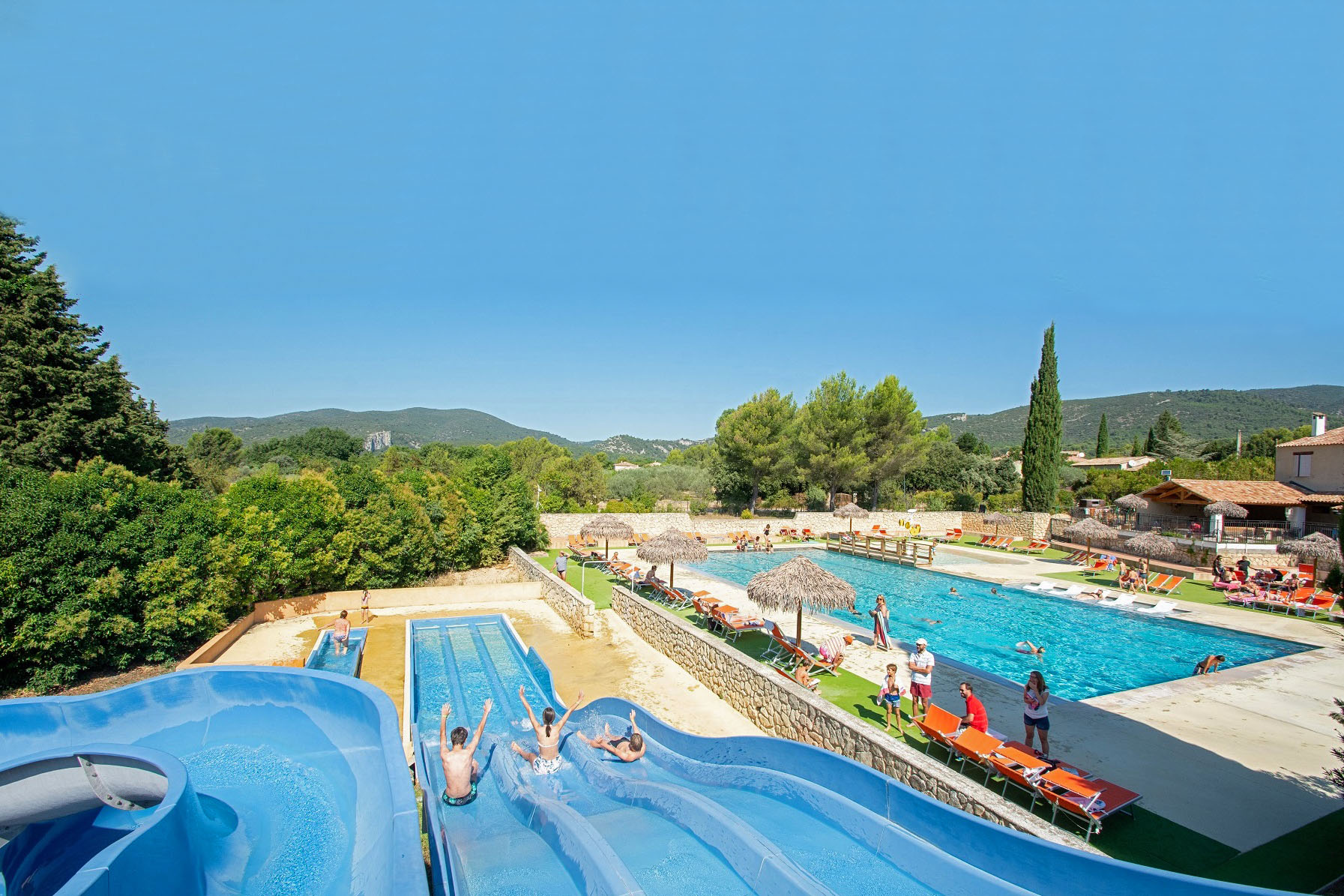 Vakantie naar Camping Les Hautes Prairies in Vaucluse in Frankrijk