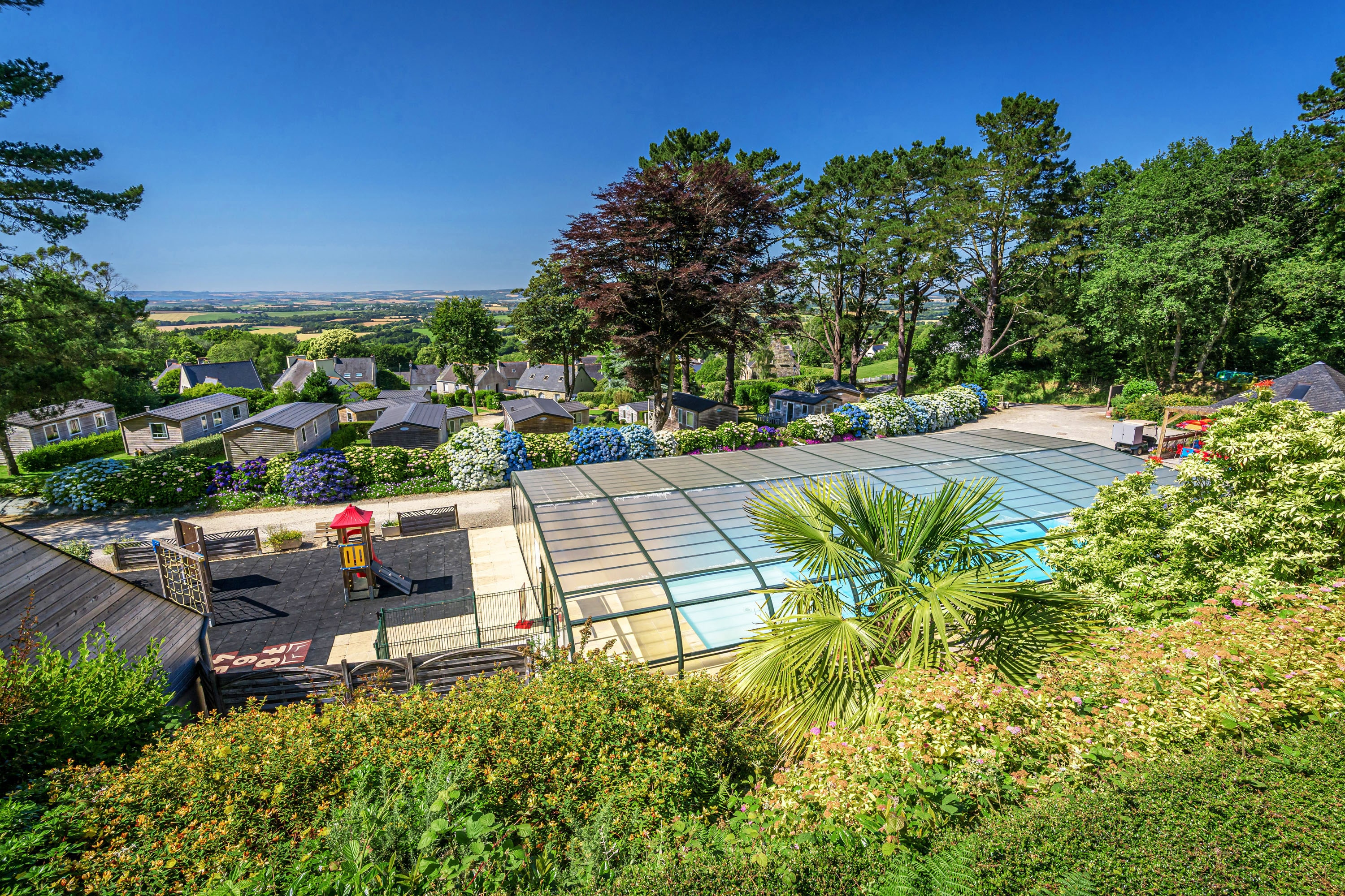 Vakantie naar Camping Locronan in Finistère in Frankrijk