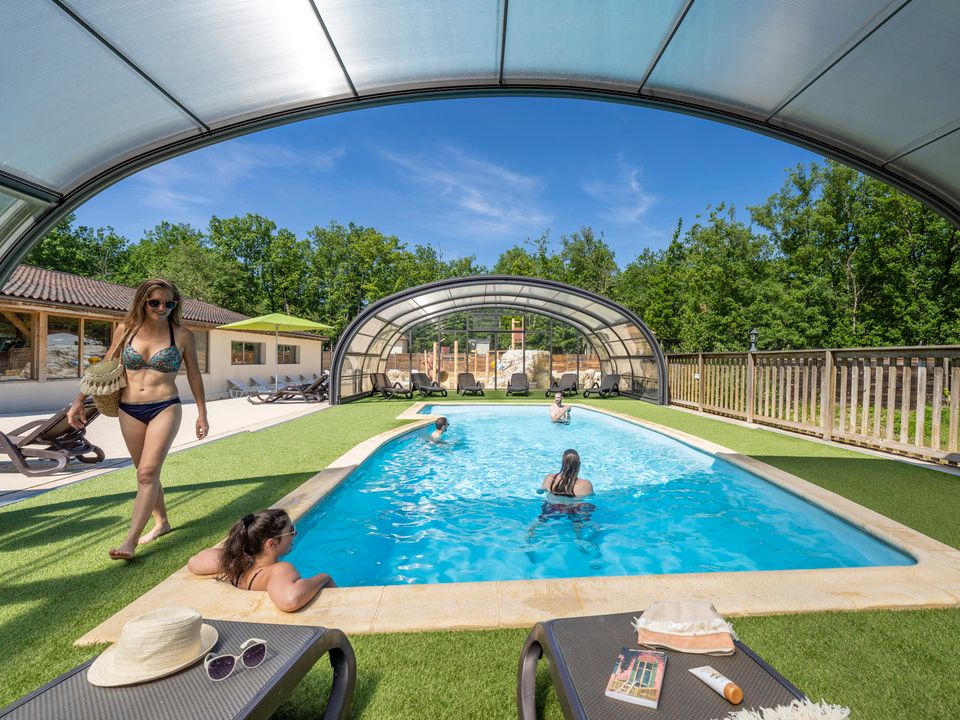 Vakantie naar Camping Lou Castel in Castelnaud La Chapelle in Frankrijk