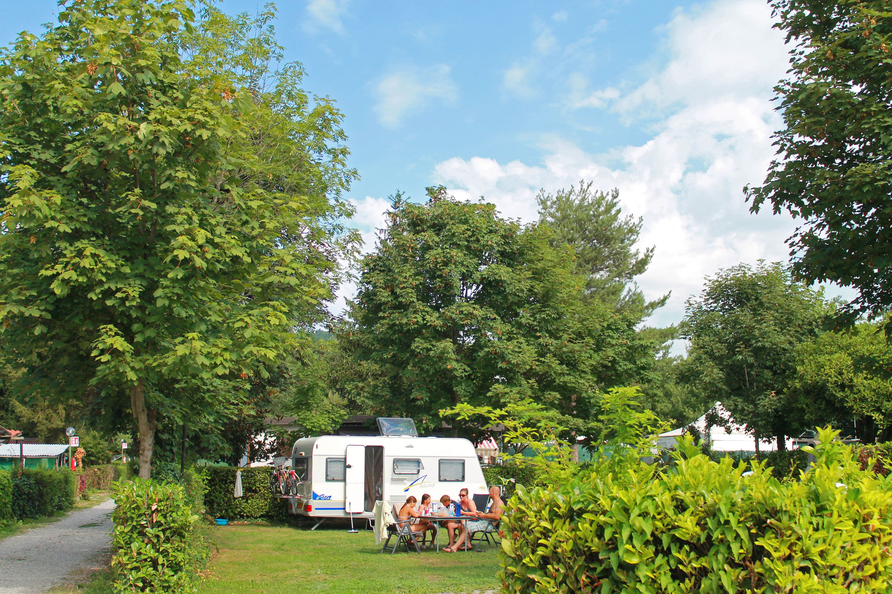 Vakantie naar Camping Montorfano in Como in Italië