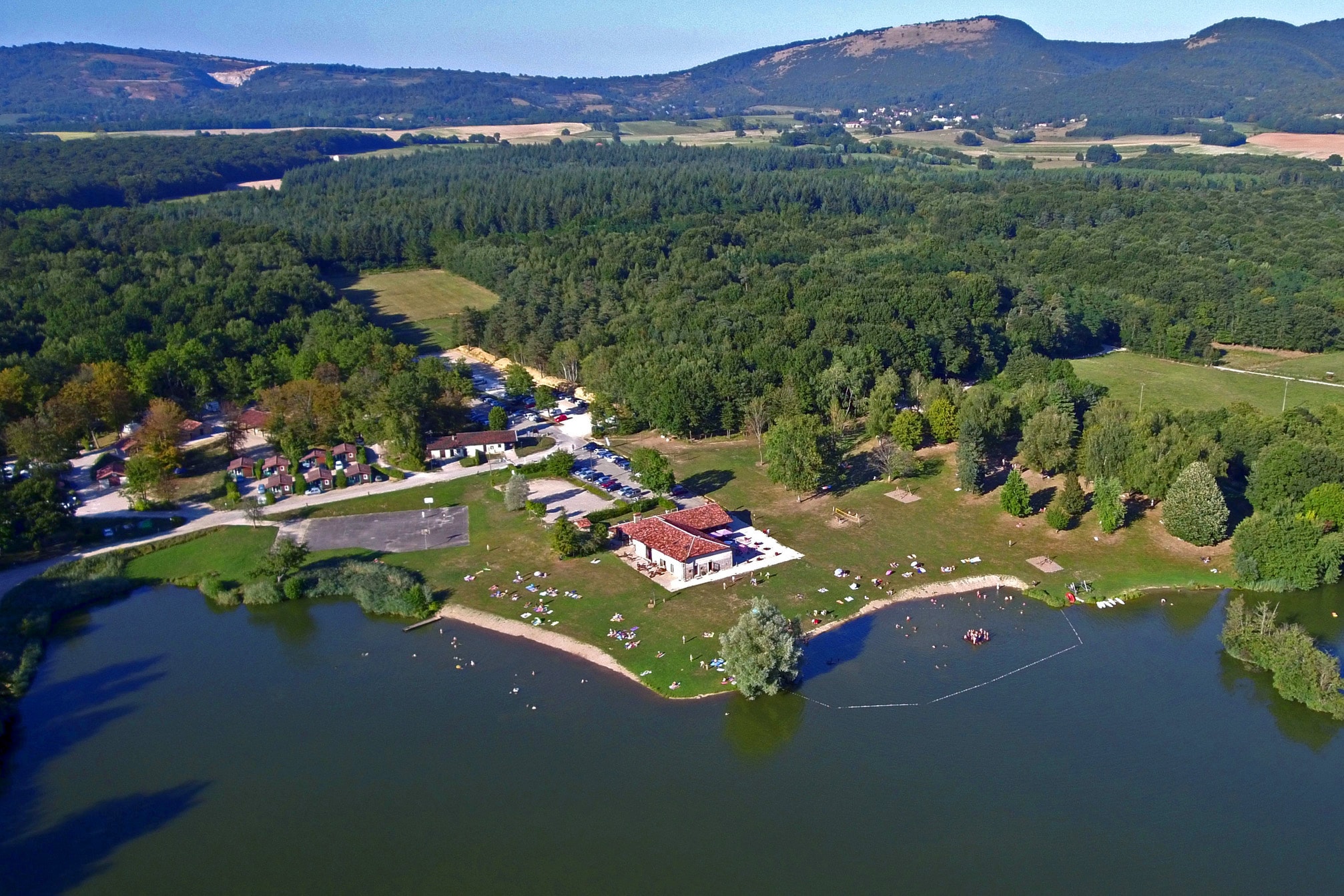 Vakantie naar Camping Mun. La Grange du Pin in Ain in Frankrijk