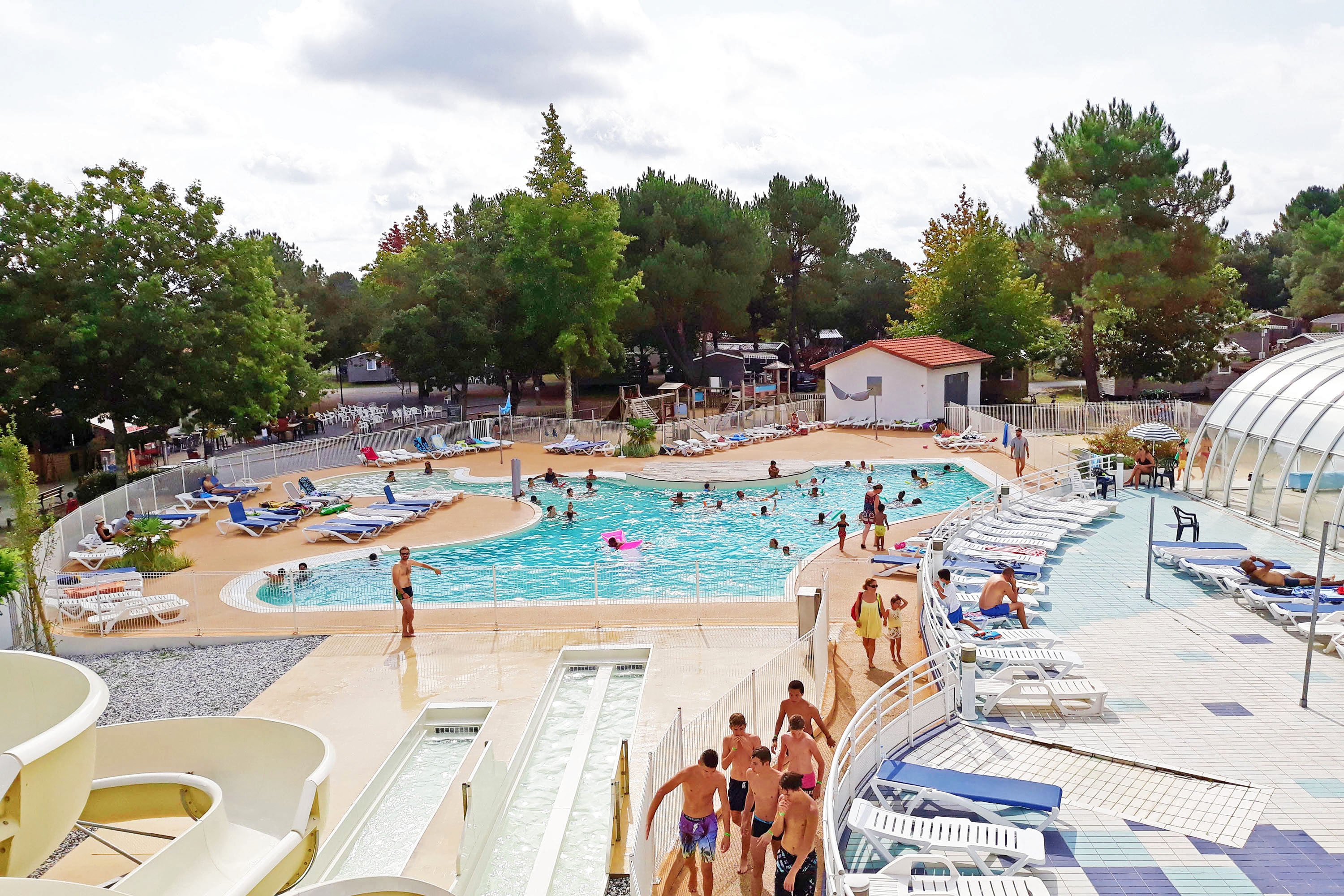 Vakantie naar Camping Nature l'Airial in Landes in Frankrijk