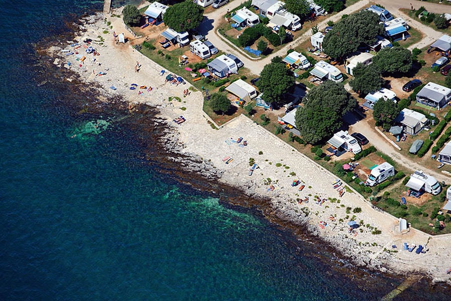 Vakantie naar Camping Naturist park Koversada in Istrië in Kroatië