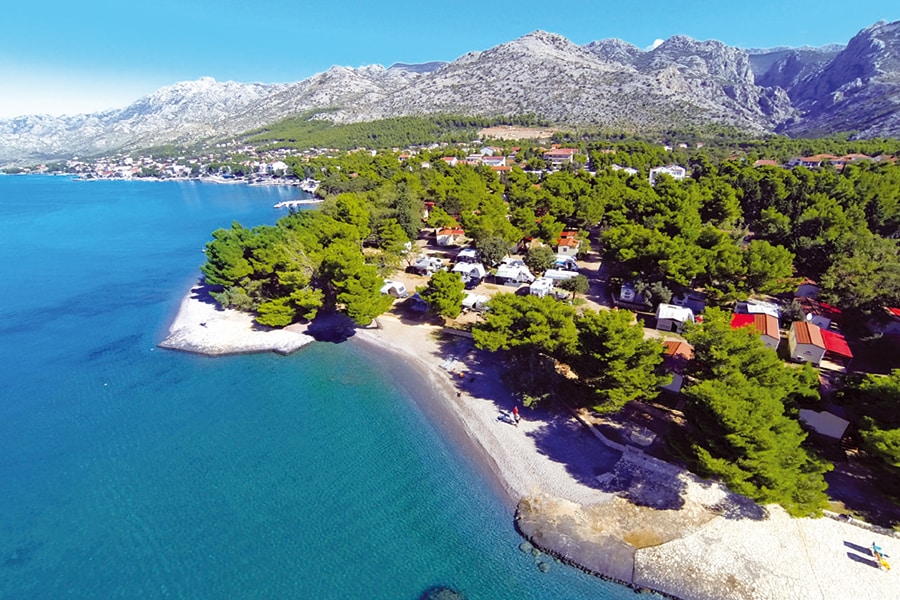 Vakantie naar Camping Paklenica in Starigrad in Kroatië