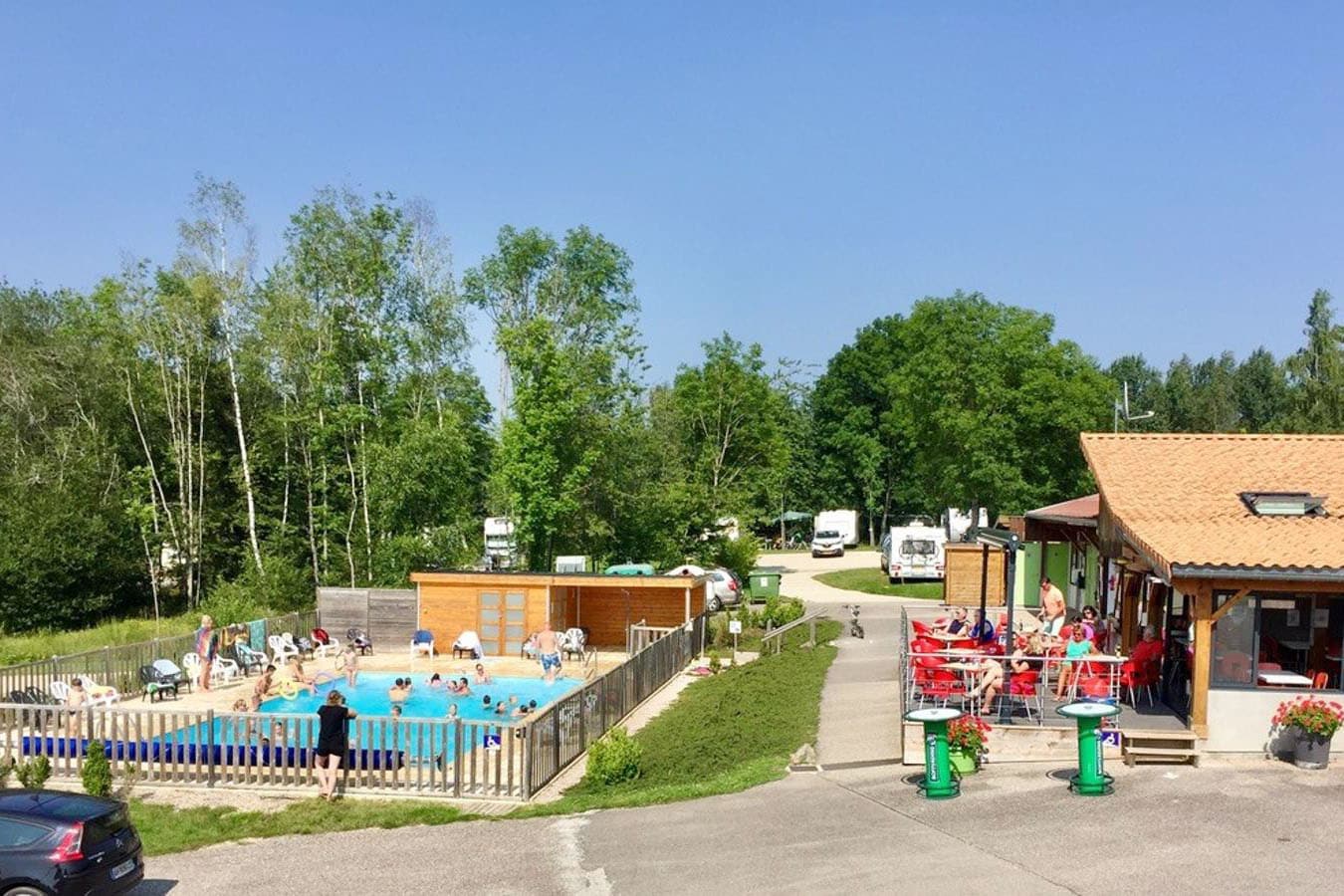 Vakantie naar Camping Porte des Vosges in Vosges in Frankrijk