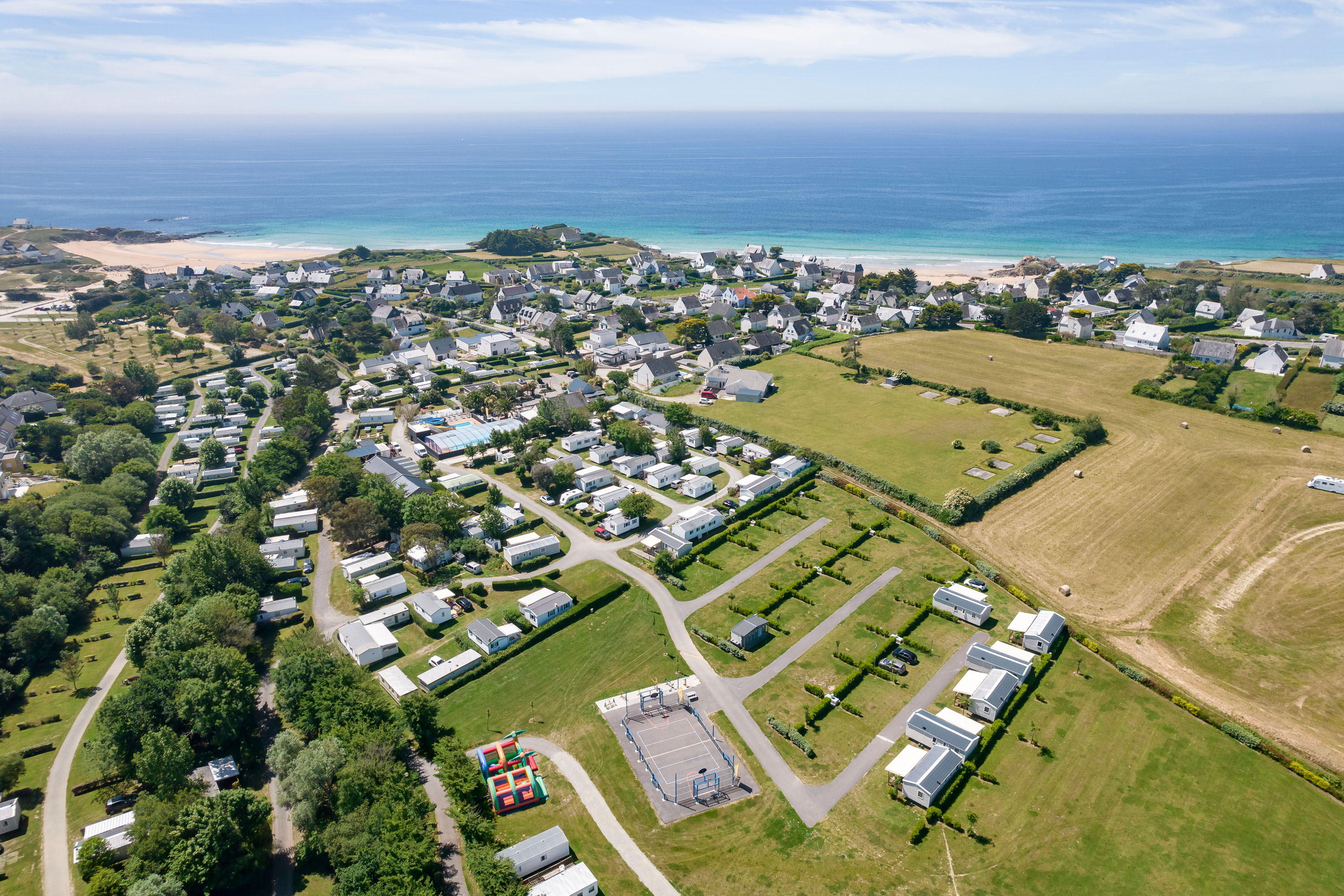 Vakantie naar Camping Sandaya Le Kérou in Le Pouldu in Frankrijk