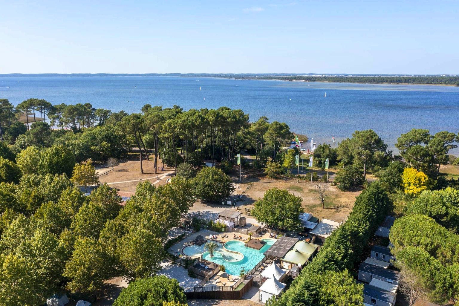 Vakantie naar Camping Sandaya Le Lac de Sanguinet in Sanguinet in Frankrijk