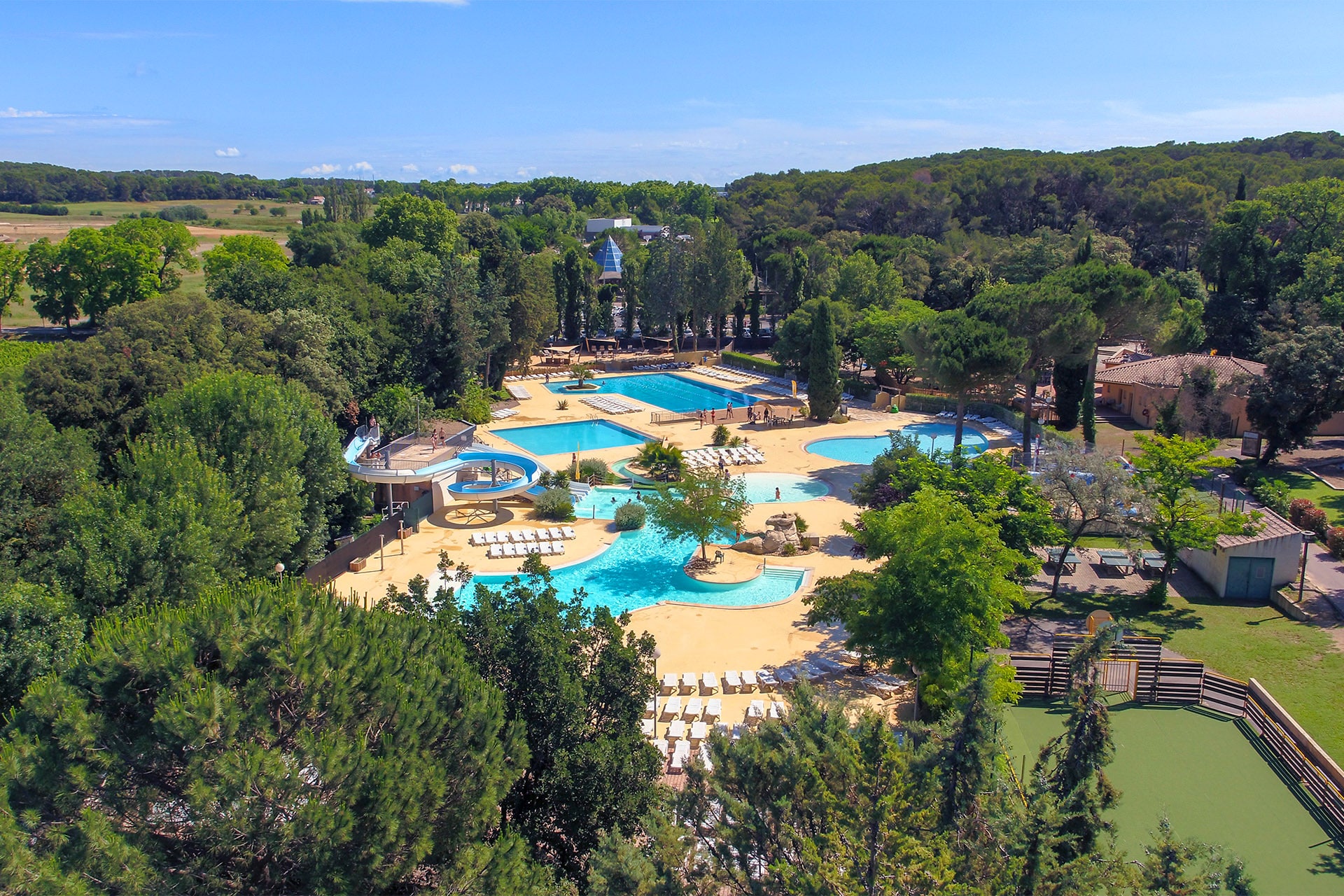 Vakantie naar Camping Sandaya Le Plein Air des Chênes in Clapiers in Frankrijk