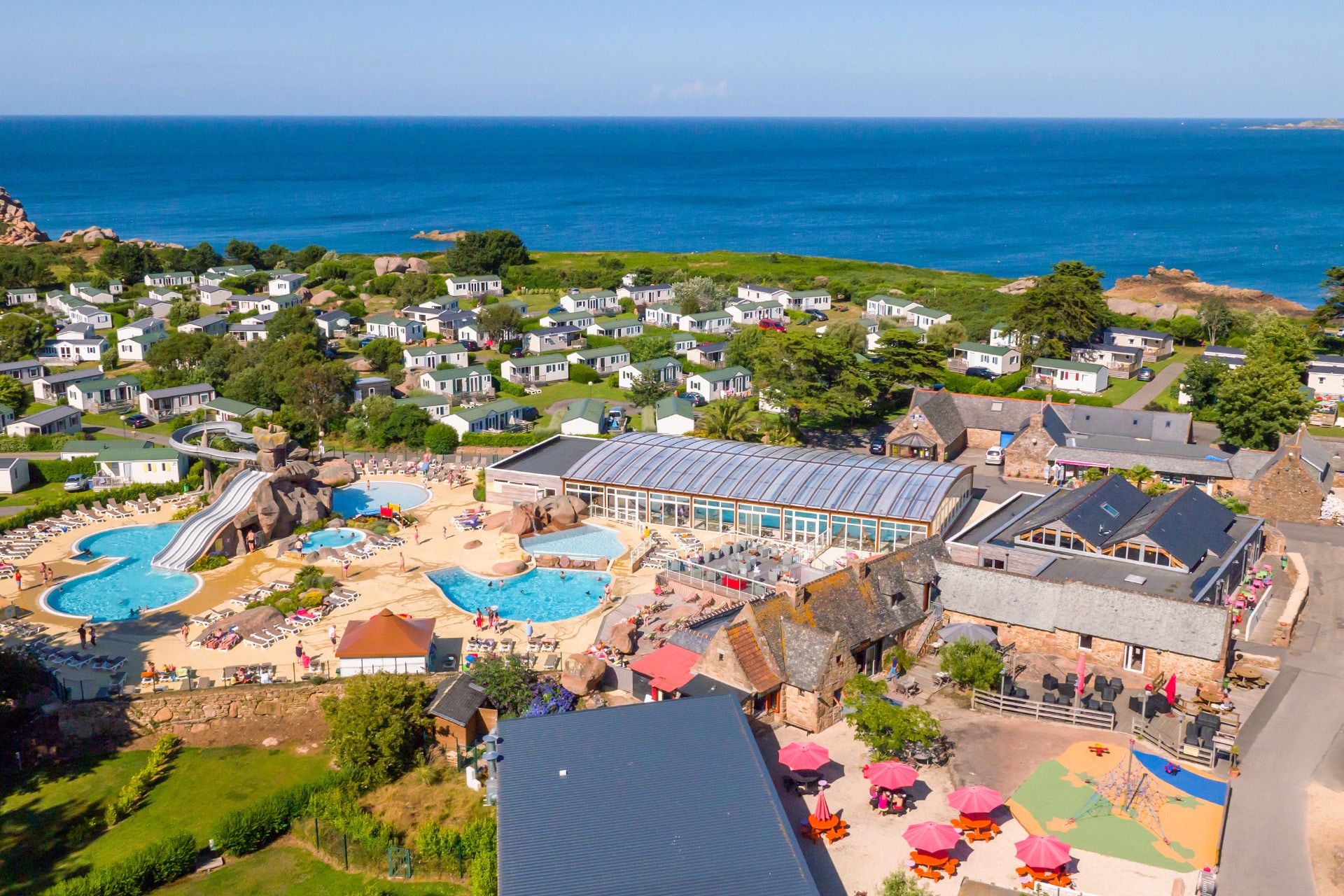 Vakantie naar Camping Sandaya Le Ranolien in Perros Guirec in Frankrijk