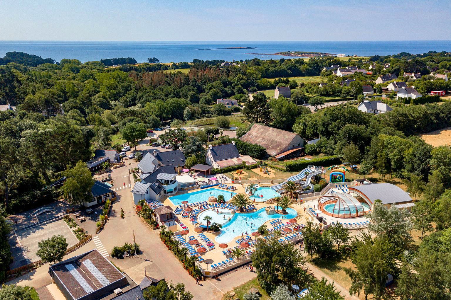 Vakantie naar Camping Sandaya Les Deux Fontaines in Finistère in Frankrijk