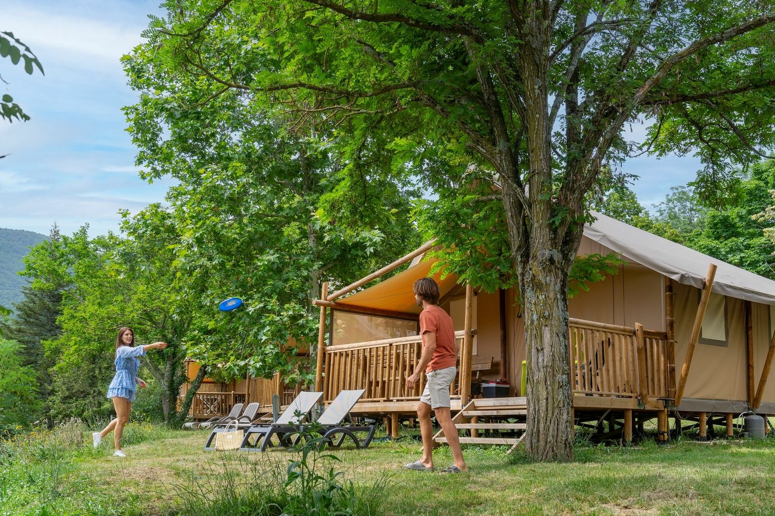 Camping Sandaya Les Jardins De Privas vanaf € 124,-!